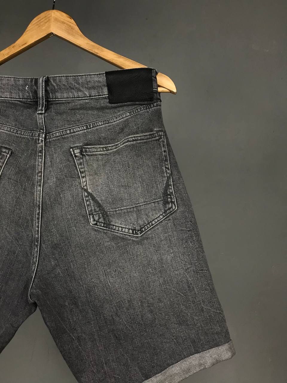 Allsaints Allsaints luxury streetwear gray denim shorts Size US 32 / EU 48 - 9 Thumbnail