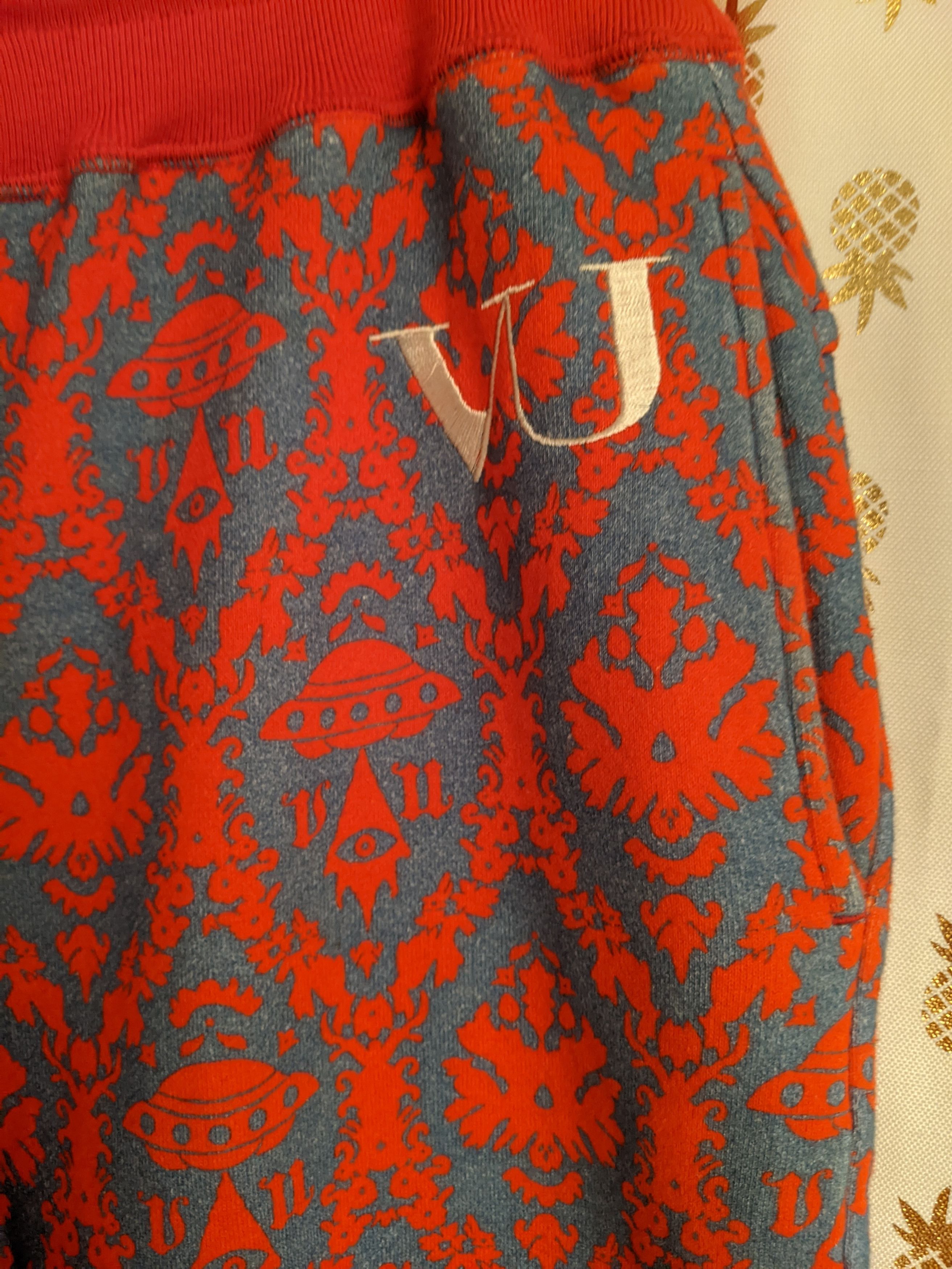 Undercover × Valentino Tapered Printed Loopback Cotton-Jersey Sweatpants Size US 32 / EU 48 - 2 Thumbnail