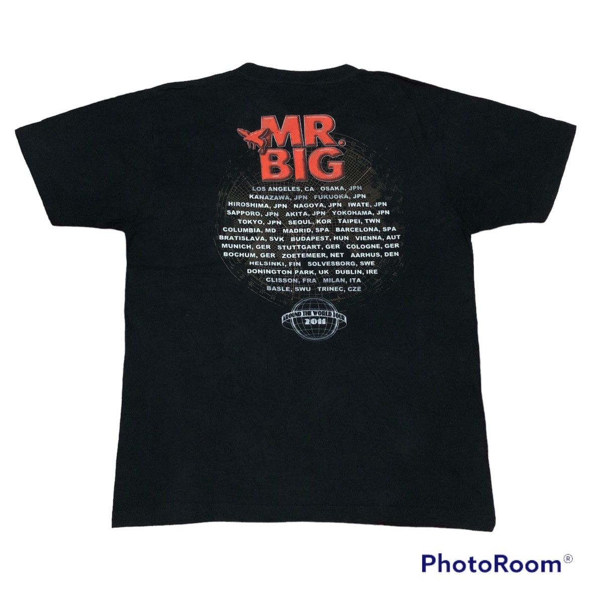 Band Tees Rare‼️🔥Vintage Mr. Big Around The World Tour 2011 T-Shirt Size US M / EU 48-50 / 2 - 2 Thumbnail