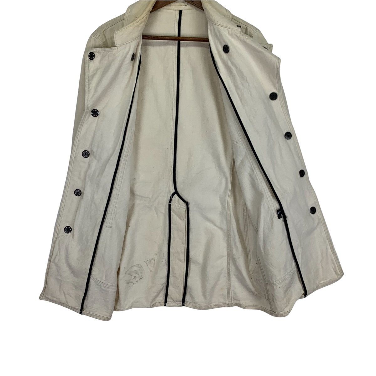Japanese Brand Jun Men Trench Jacket Size US M / EU 48-50 / 2 - 5 Thumbnail