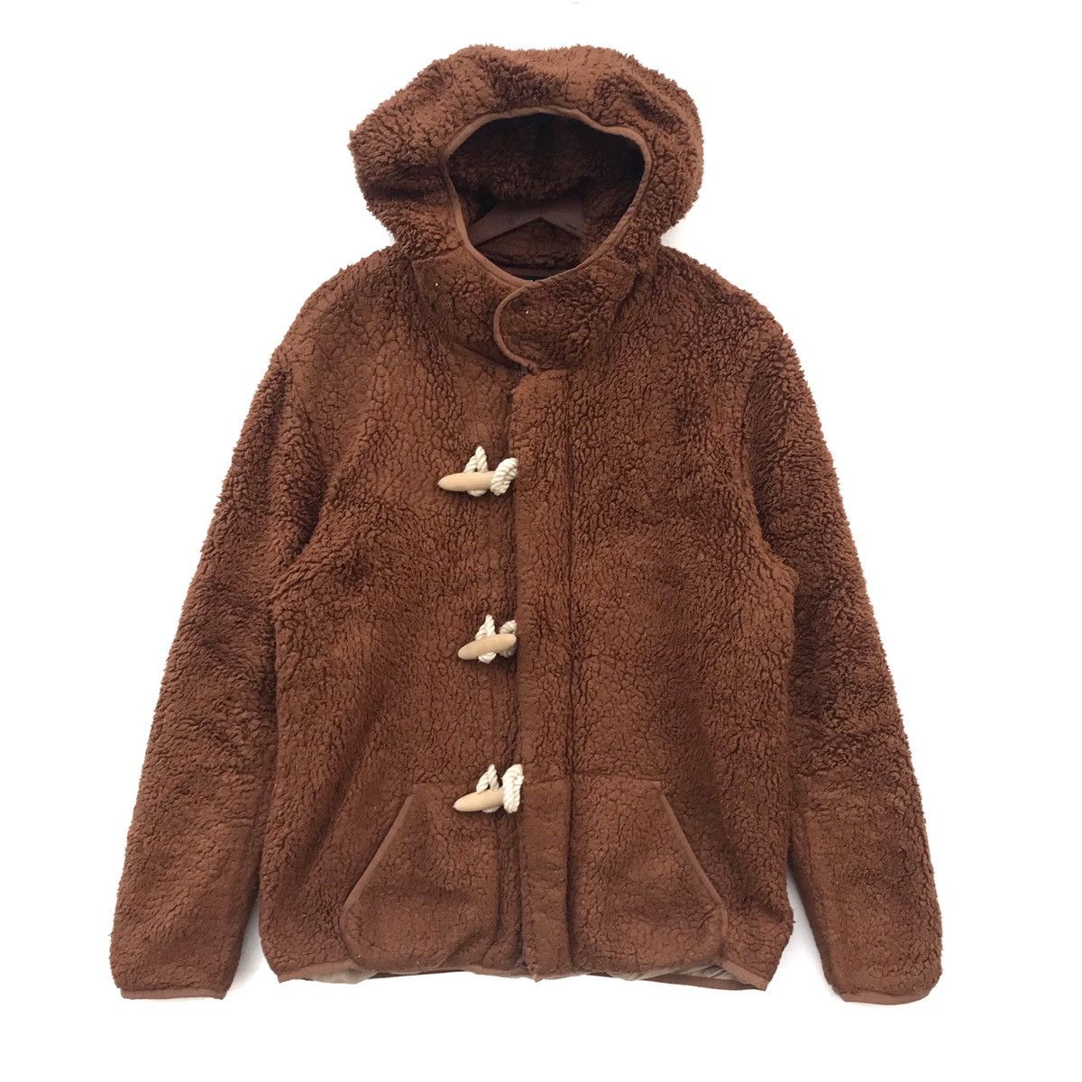 Issey Miyake Mercibeaucoup By Issey Miyake Hoodie Faux Fur Sweatshirt Size US M / EU 48-50 / 2 - 1 Thumbnail