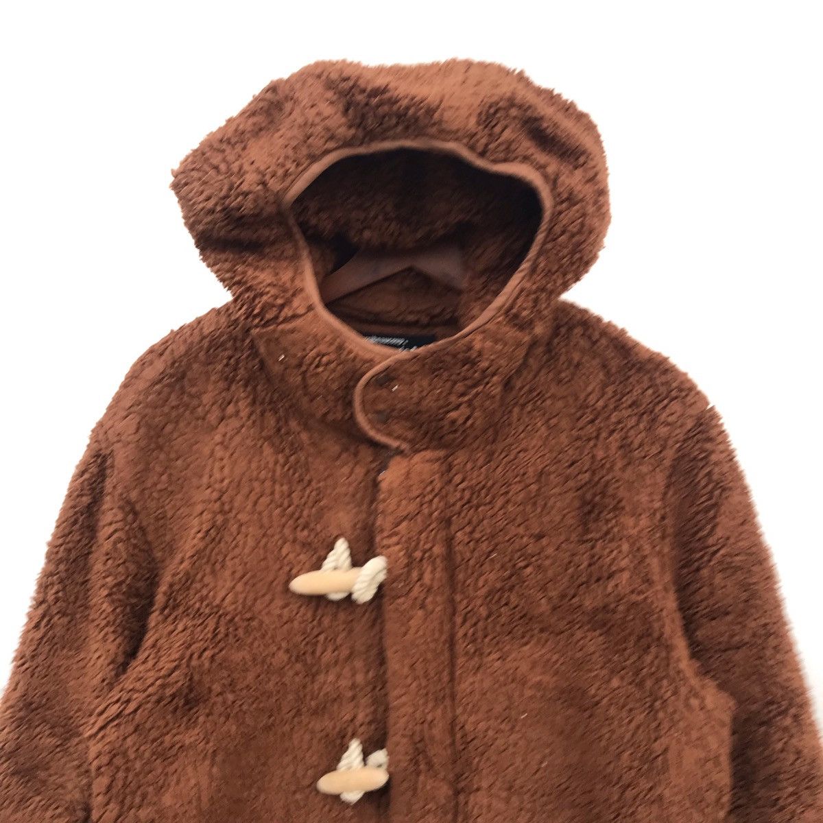 Issey Miyake Mercibeaucoup By Issey Miyake Hoodie Faux Fur Sweatshirt Size US M / EU 48-50 / 2 - 5 Thumbnail