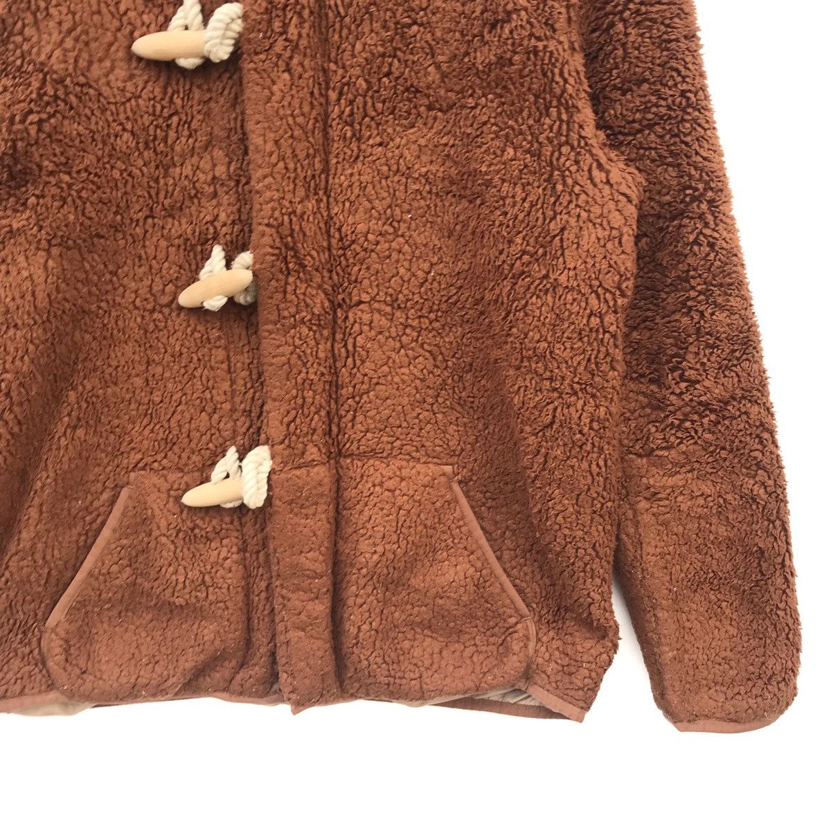 Issey Miyake Mercibeaucoup By Issey Miyake Hoodie Faux Fur Sweatshirt Size US M / EU 48-50 / 2 - 4 Thumbnail