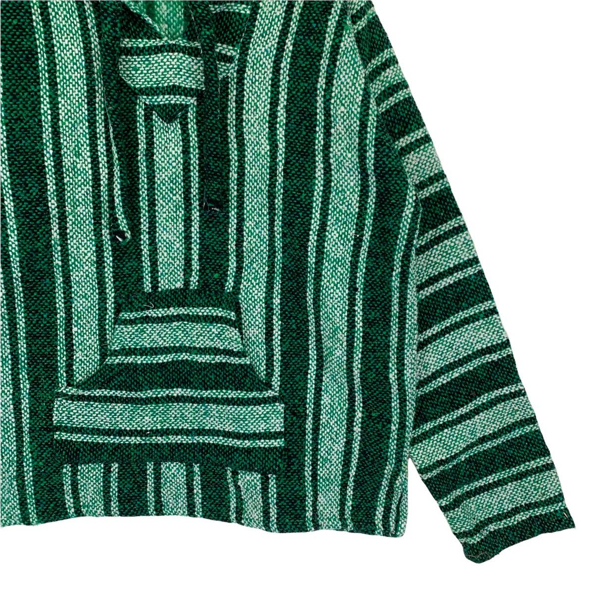 Mexican Threads Mexican Baja Hoodie Striped Jumper Sweater Size US M / EU 48-50 / 2 - 3 Thumbnail