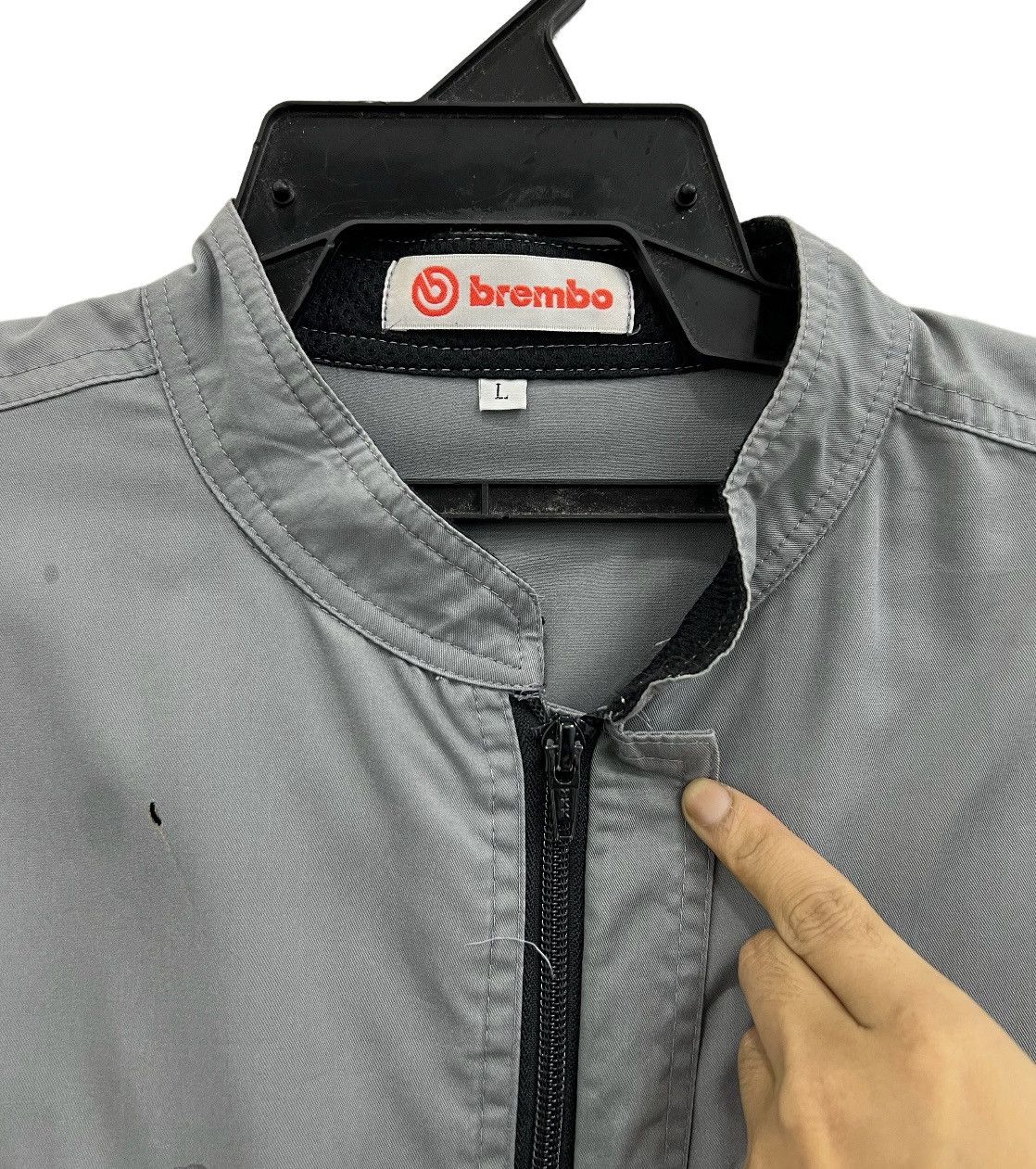Vintage Vintage Brembo Mechanic Coveralls Workwear Jumpsuit Large Size US 36 / EU 52 - 3 Thumbnail