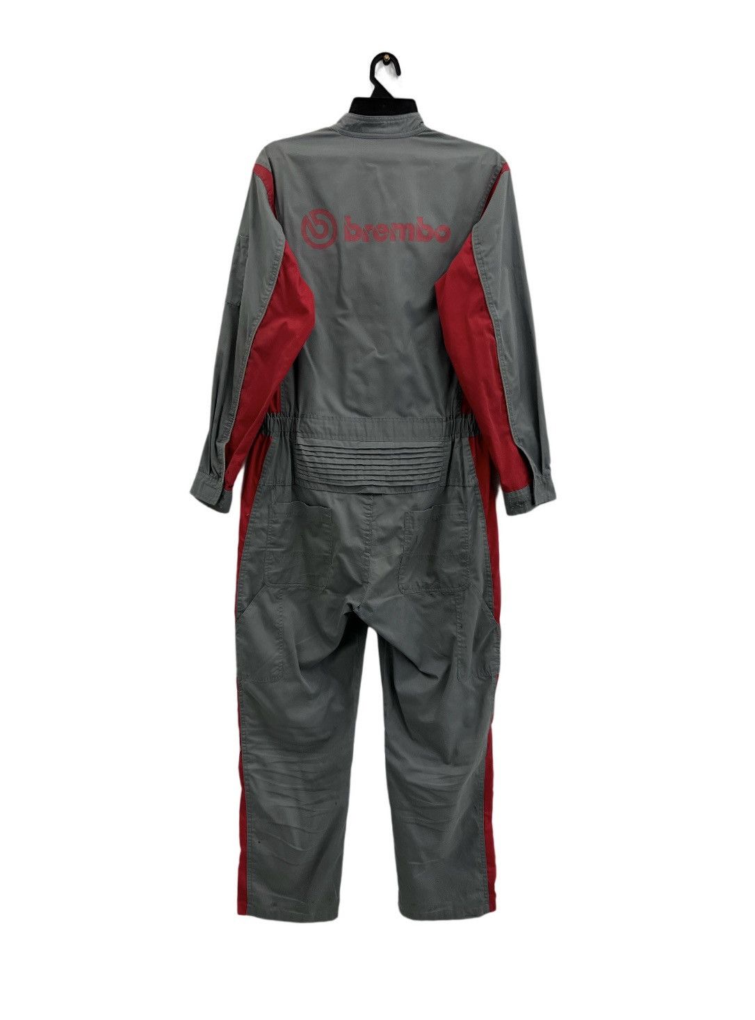 Vintage Vintage Brembo Mechanic Coveralls Workwear Jumpsuit Large Size US 36 / EU 52 - 1 Thumbnail