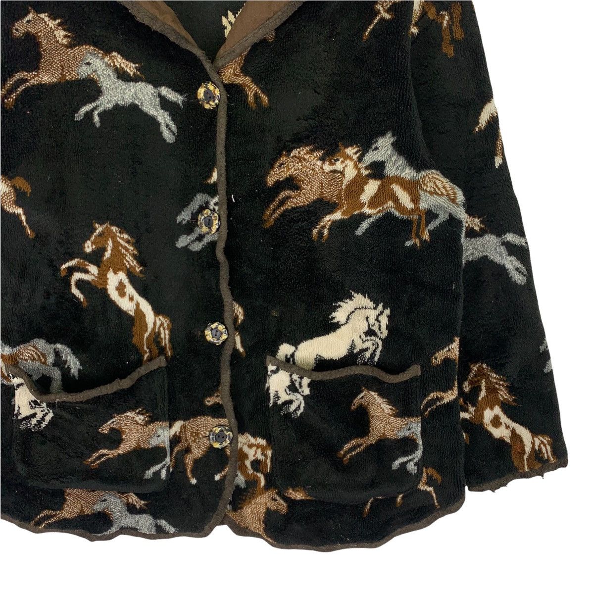 Other Tsunami Indigenous Collection Printed Horse Sweater Size US M / EU 48-50 / 2 - 3 Thumbnail