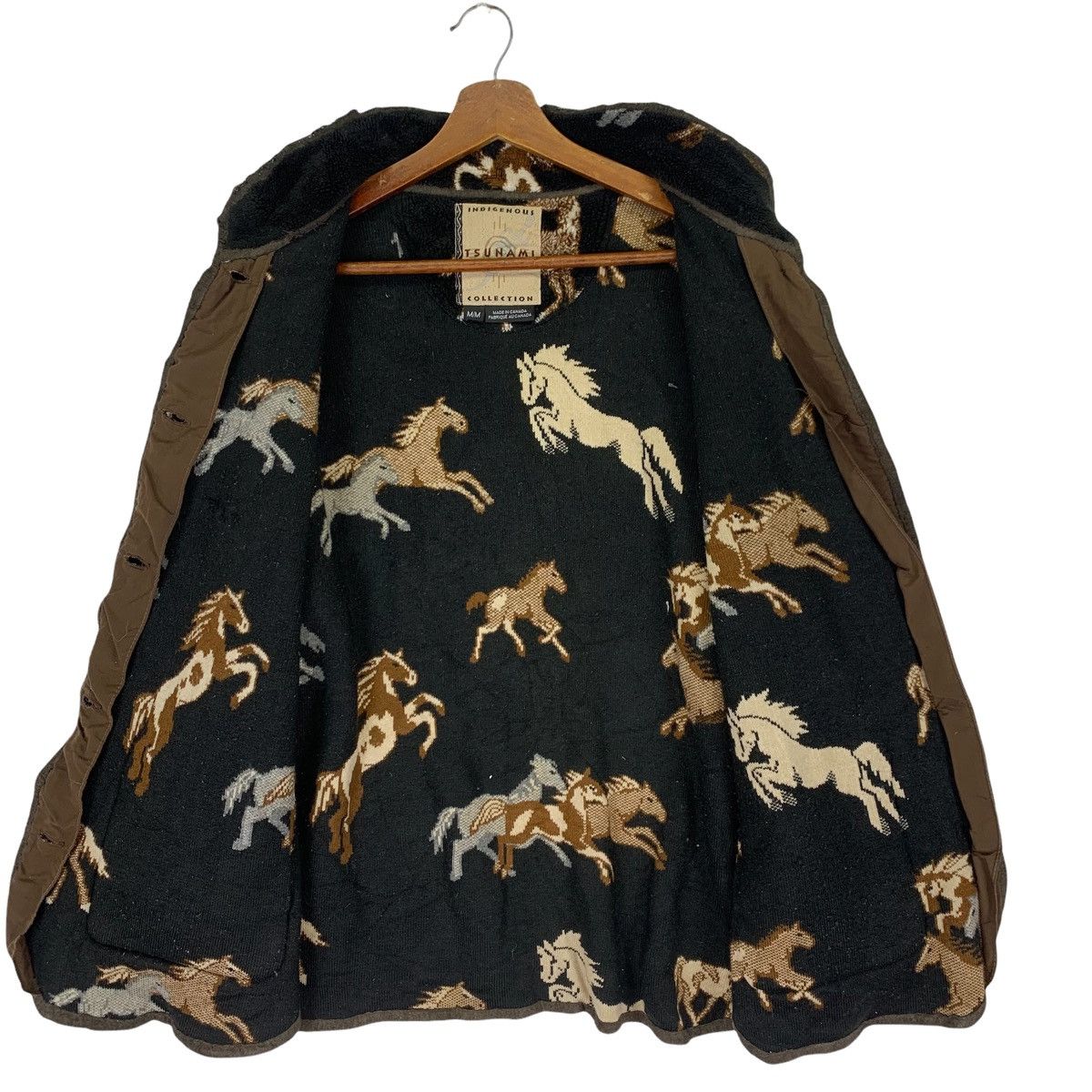 Other Tsunami Indigenous Collection Printed Horse Sweater Size US M / EU 48-50 / 2 - 5 Thumbnail