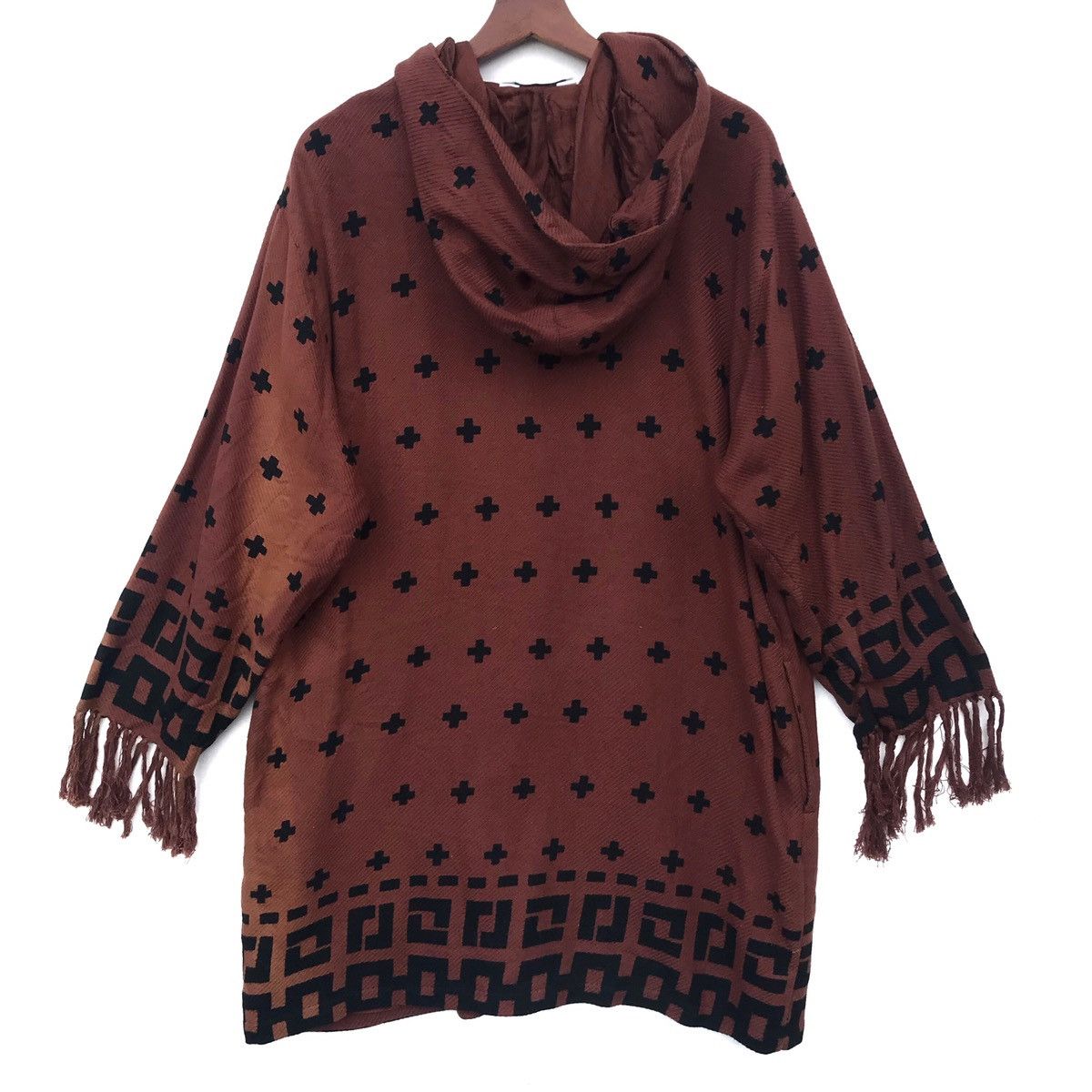 Aran Isles Knitwear Vintage Native Hoodie Buttonup Jacket Size US M / EU 48-50 / 2 - 6 Thumbnail
