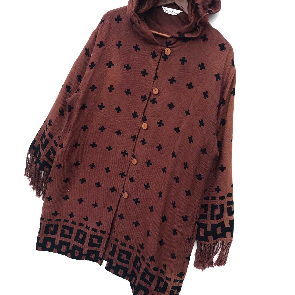 Aran Isles Knitwear Vintage Native Hoodie Buttonup Jacket Size US M / EU 48-50 / 2 - 3 Thumbnail