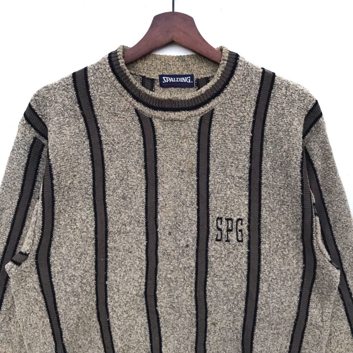 Aran Isles Knitwear Vintage Spalding American Style Knitwear Size US M / EU 48-50 / 2 - 5 Thumbnail