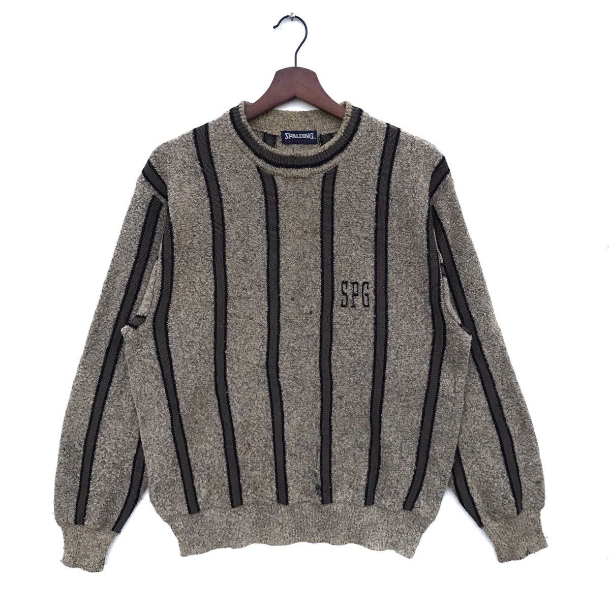 Aran Isles Knitwear Vintage Spalding American Style Knitwear Size US M / EU 48-50 / 2 - 1 Thumbnail