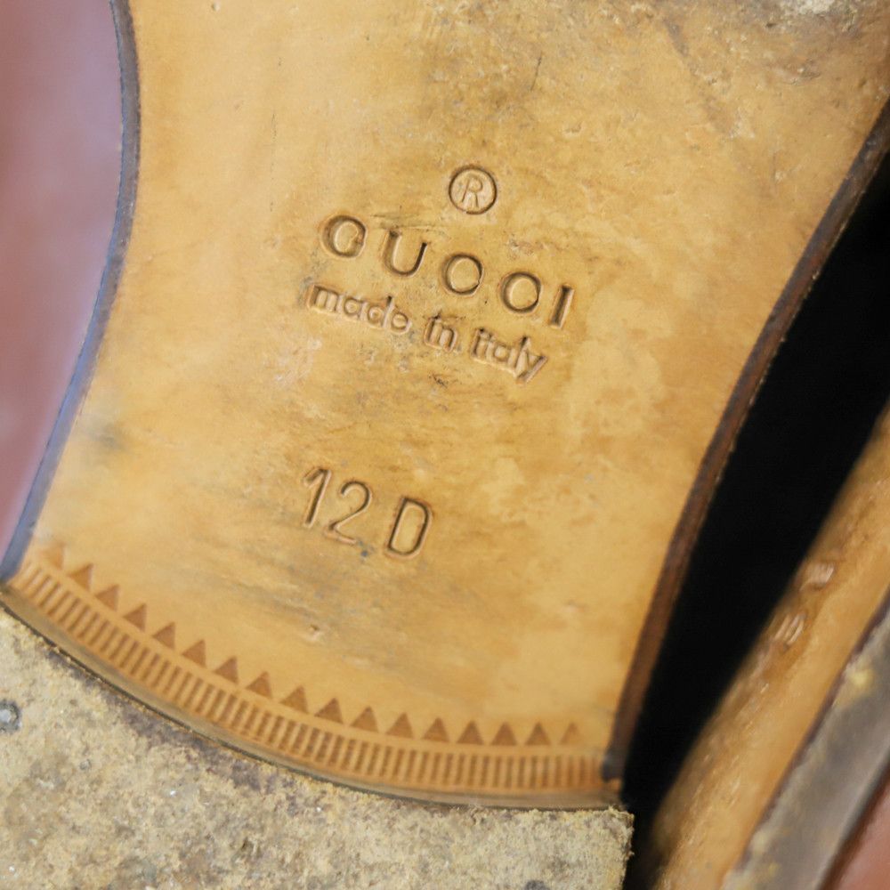 Gucci Gucci vintage chestnut horse bit loafers Size US 12 / EU 45 - 5 Thumbnail