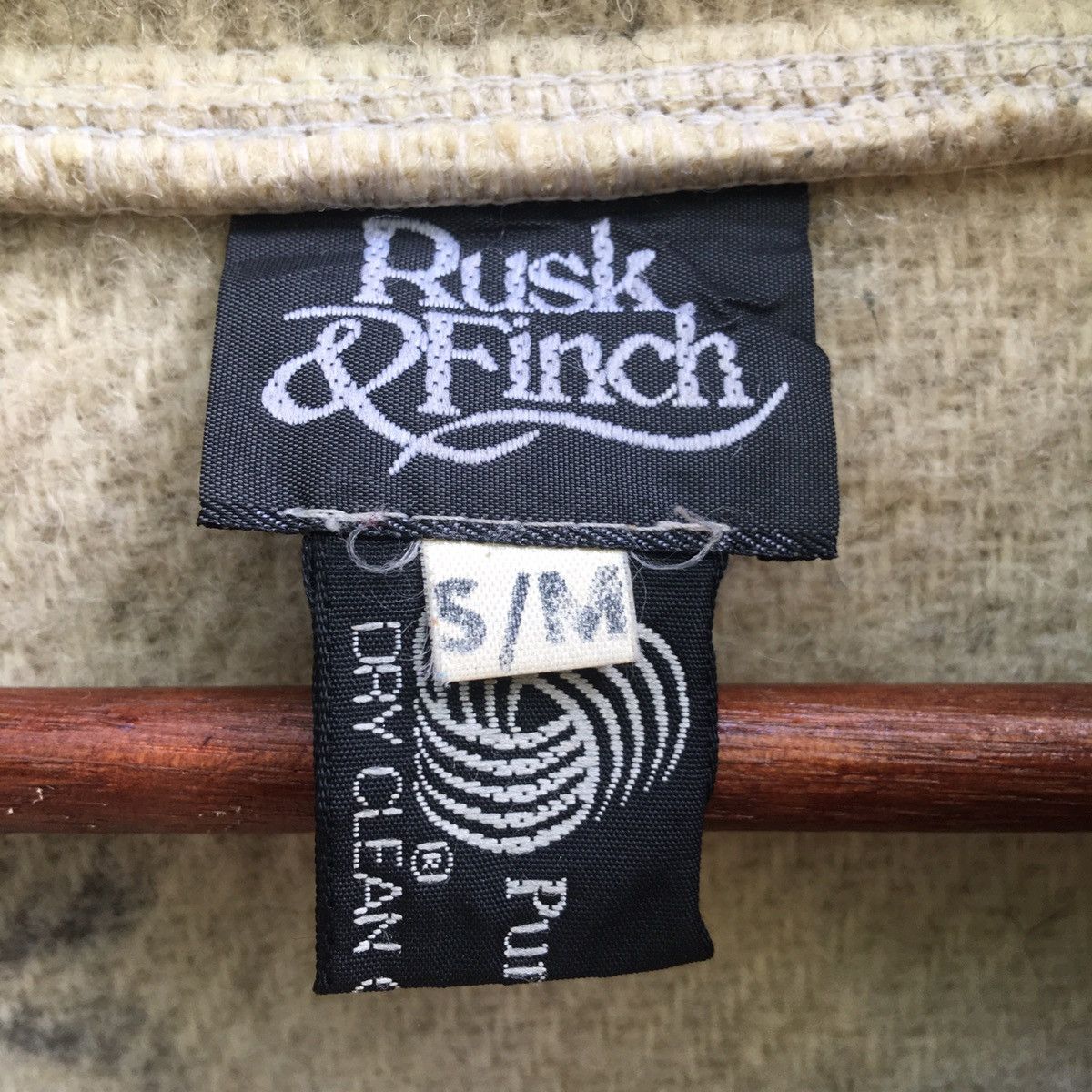 Native Knitwear Rusk@Finch Big Logo Fur Fleece Size US L / EU 52-54 / 3 - 8 Thumbnail