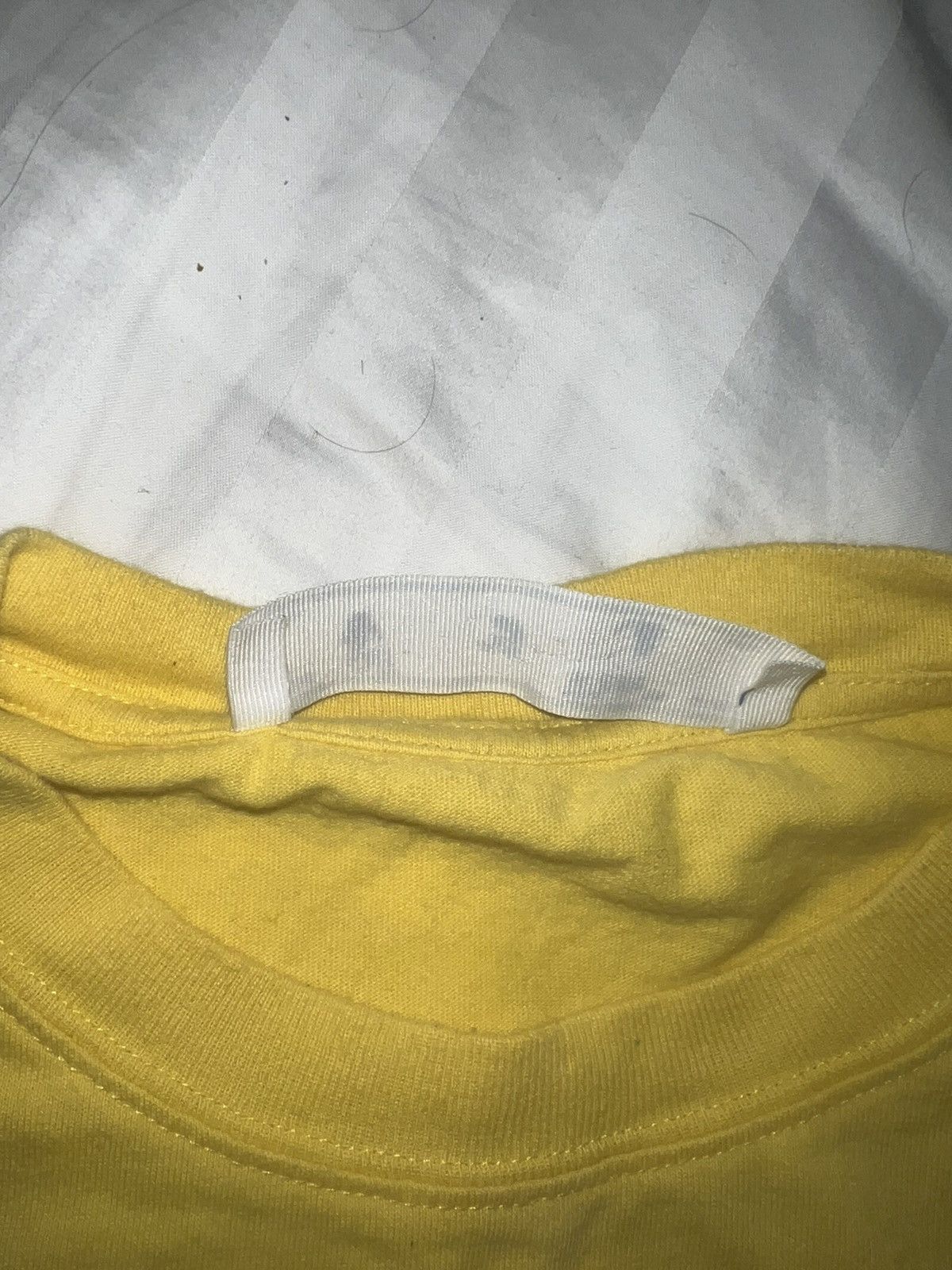 Off-White Off-White SPRAY MARKER S/S SLIM T-shirt - Yellow Size US S / EU 44-46 / 1 - 7 Thumbnail