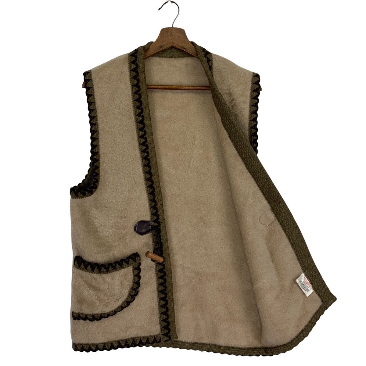 Japanese Brand No Name Wool Vest Jacket Size US M / EU 48-50 / 2 - 4 Thumbnail