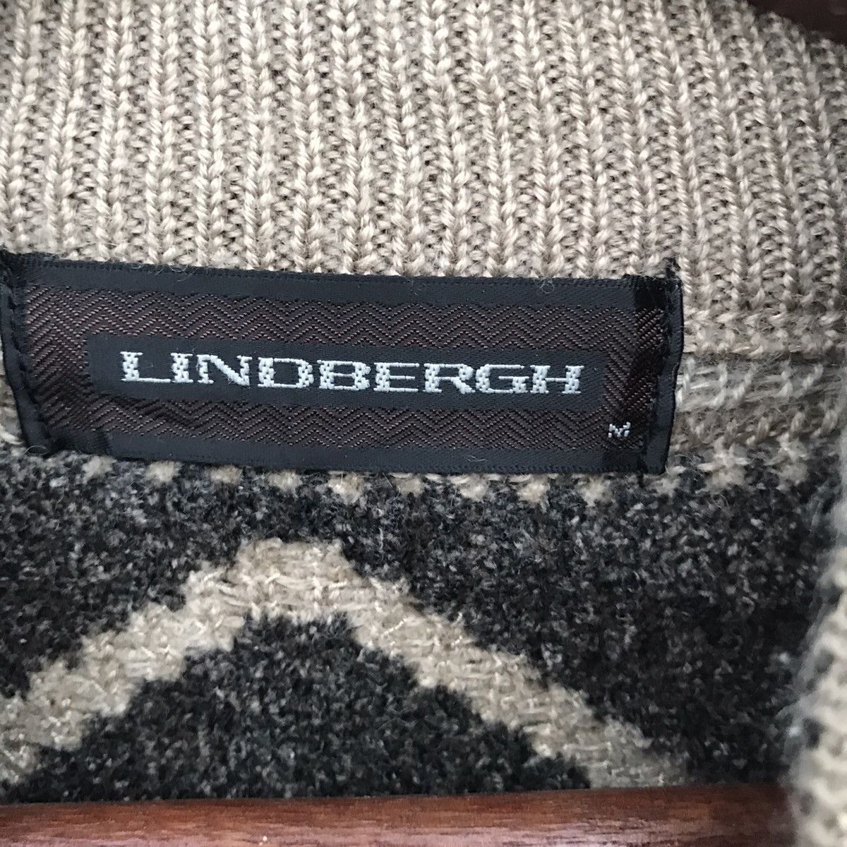 Homespun Knitwear Vintage Lindbergh Bandana Halfzip Knitwear Size US M / EU 48-50 / 2 - 7 Thumbnail