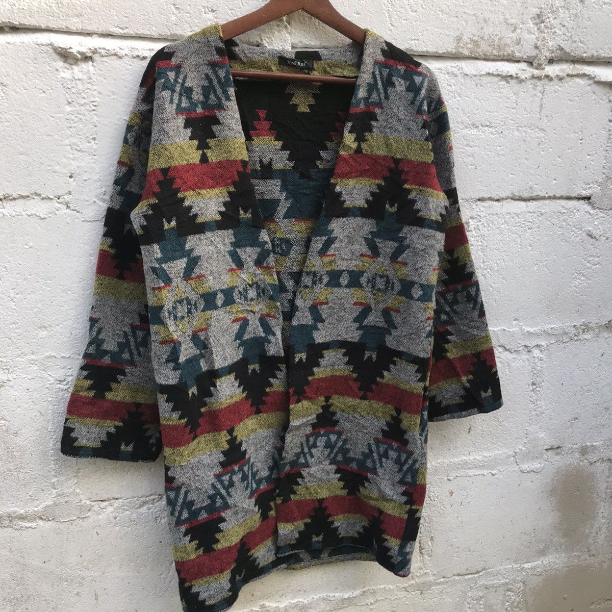 Aran Isles Knitwear Design Raf Raf Native Long Sleeve Size US M / EU 48-50 / 2 - 2 Thumbnail