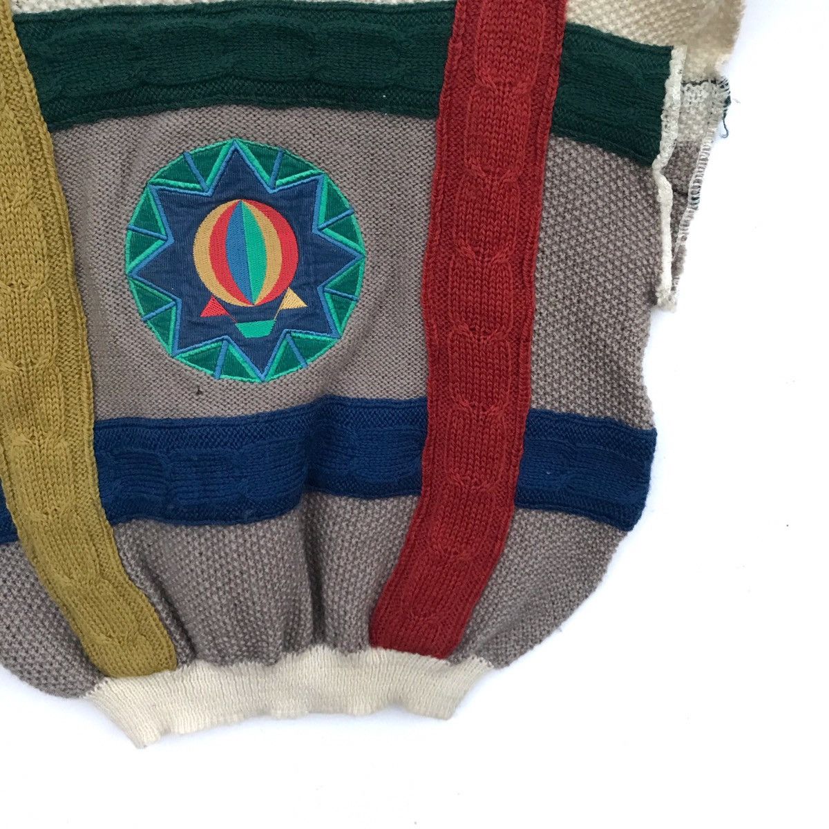 Homespun Knitwear Vintage BeTonic Sleeveless BigLogo Knitwear Size US M / EU 48-50 / 2 - 4 Thumbnail
