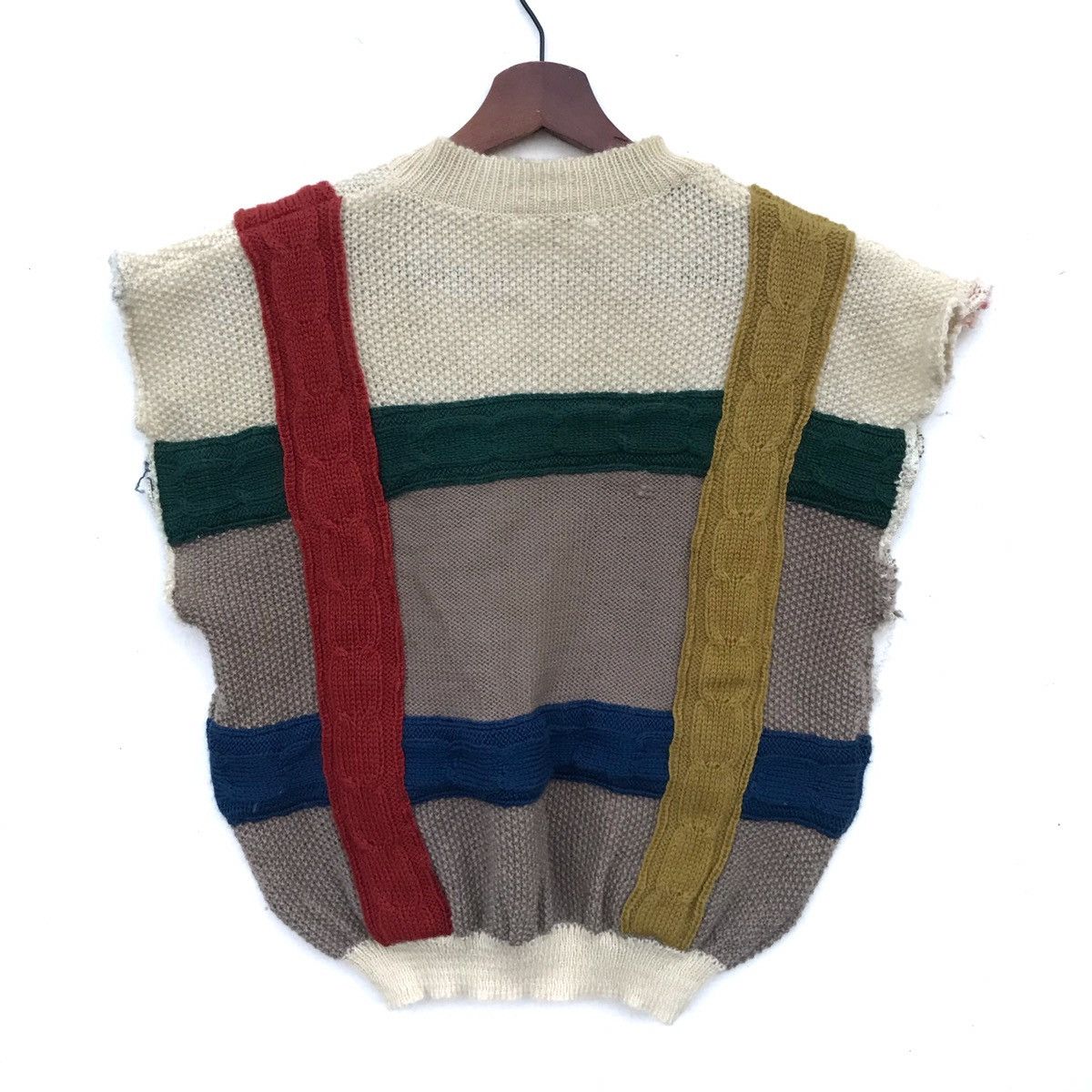 Homespun Knitwear Vintage BeTonic Sleeveless BigLogo Knitwear Size US M / EU 48-50 / 2 - 6 Thumbnail