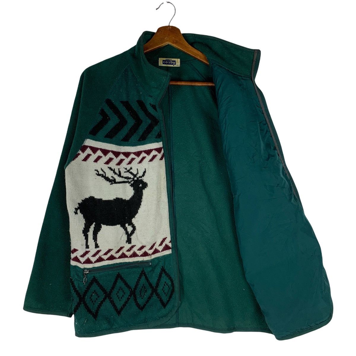Crosby Square Vintage 90s Gerry Cosby Native Knitwear Sweather Size US L / EU 52-54 / 3 - 4 Thumbnail