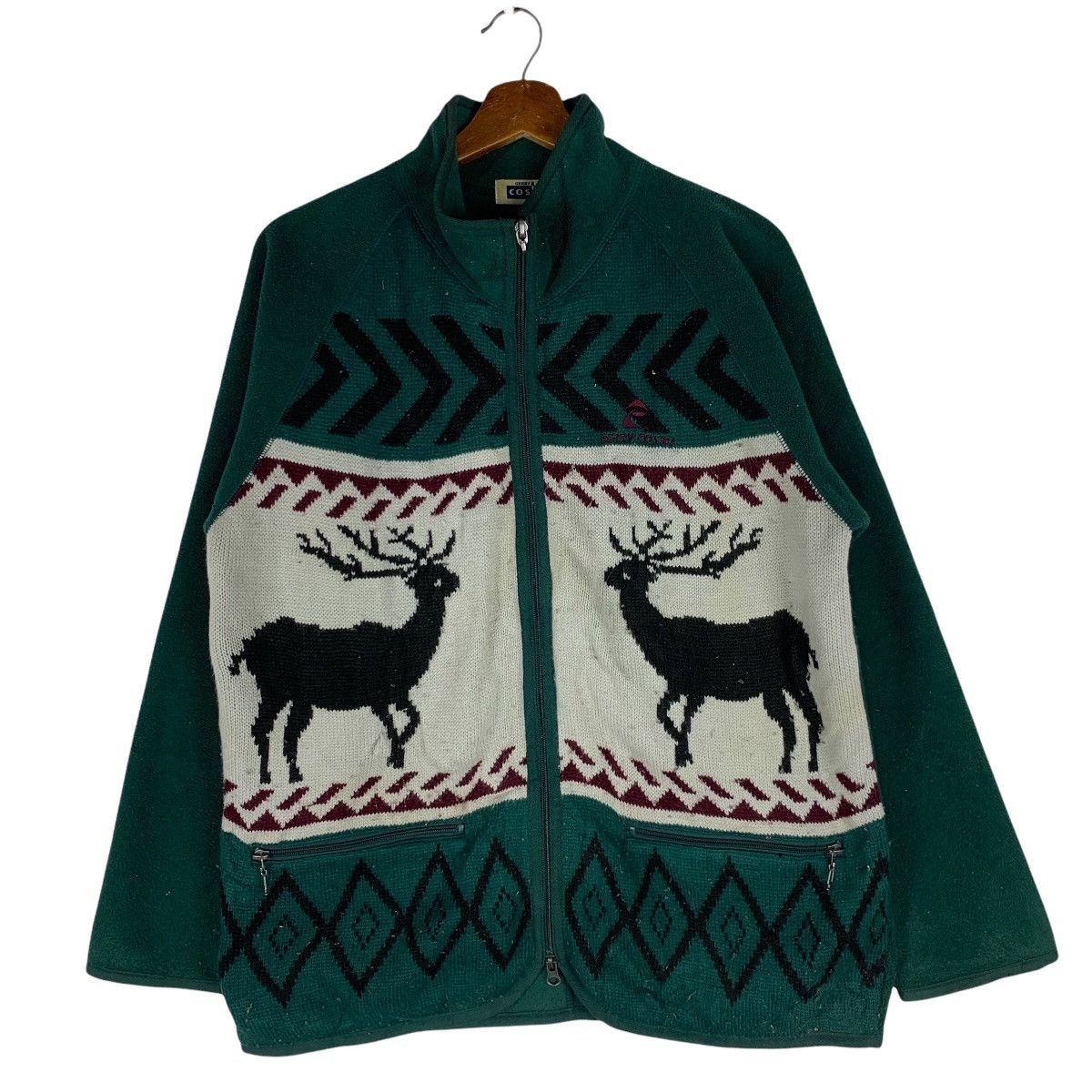 Crosby Square Vintage 90s Gerry Cosby Native Knitwear Sweather Size US L / EU 52-54 / 3 - 1 Thumbnail