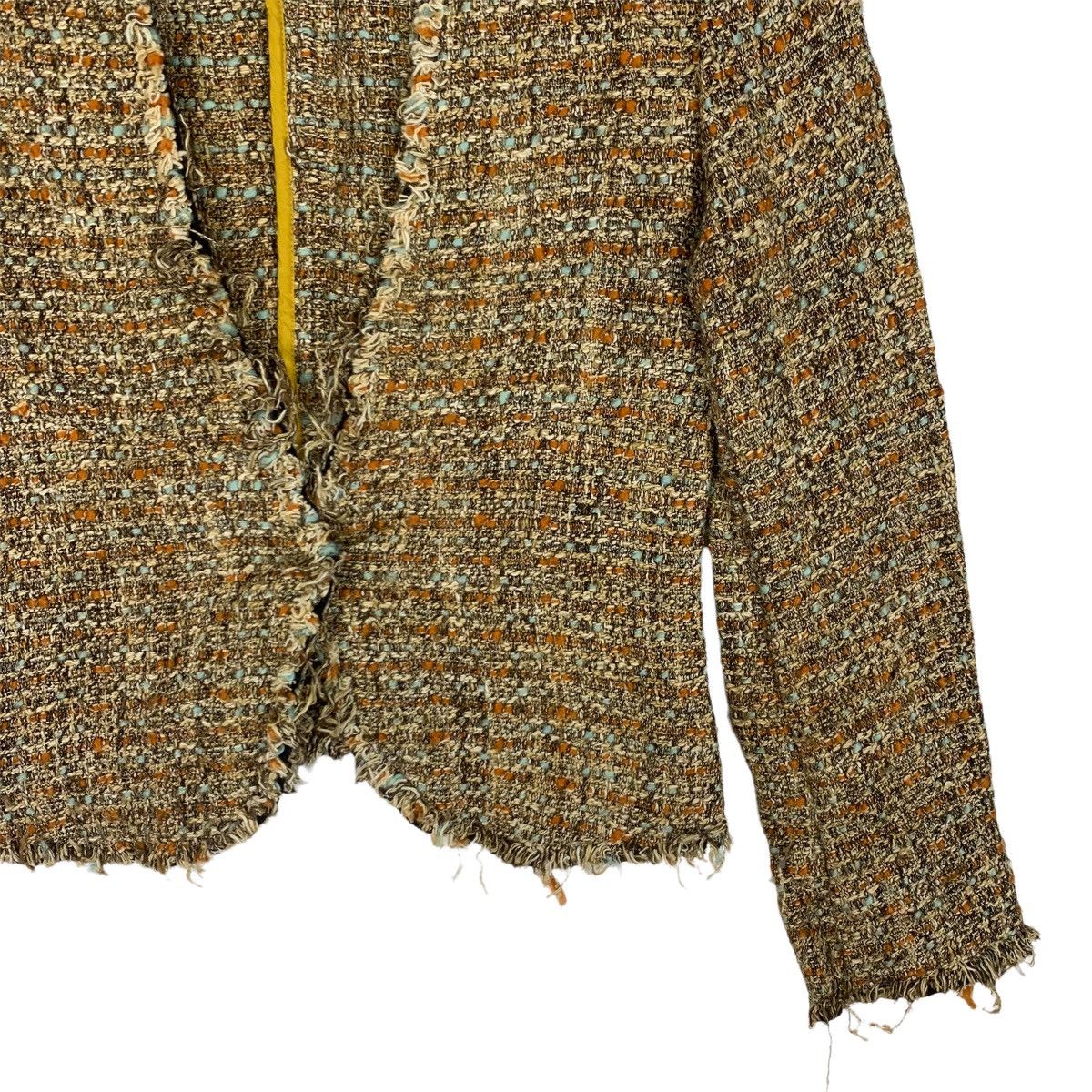 Aran Isles Knitwear Japanese Brand Hiyoku Native Jacket Size US S / EU 44-46 / 1 - 3 Thumbnail