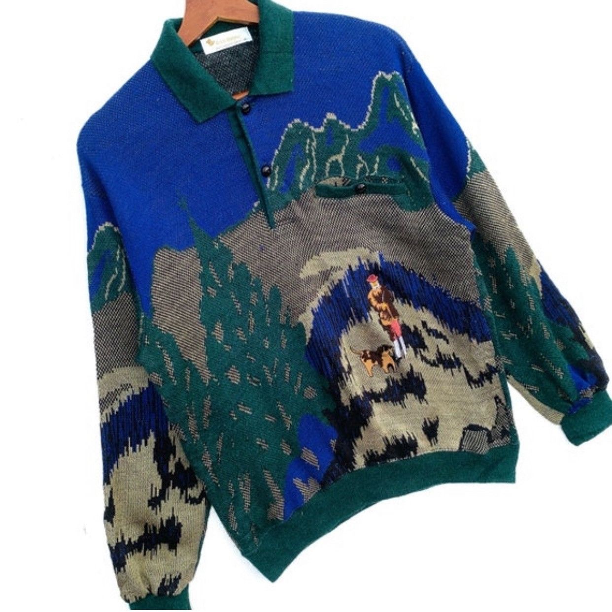Aran Isles Knitwear Vintage Knit Wear Sweater Rare Design Size US M / EU 48-50 / 2 - 3 Thumbnail