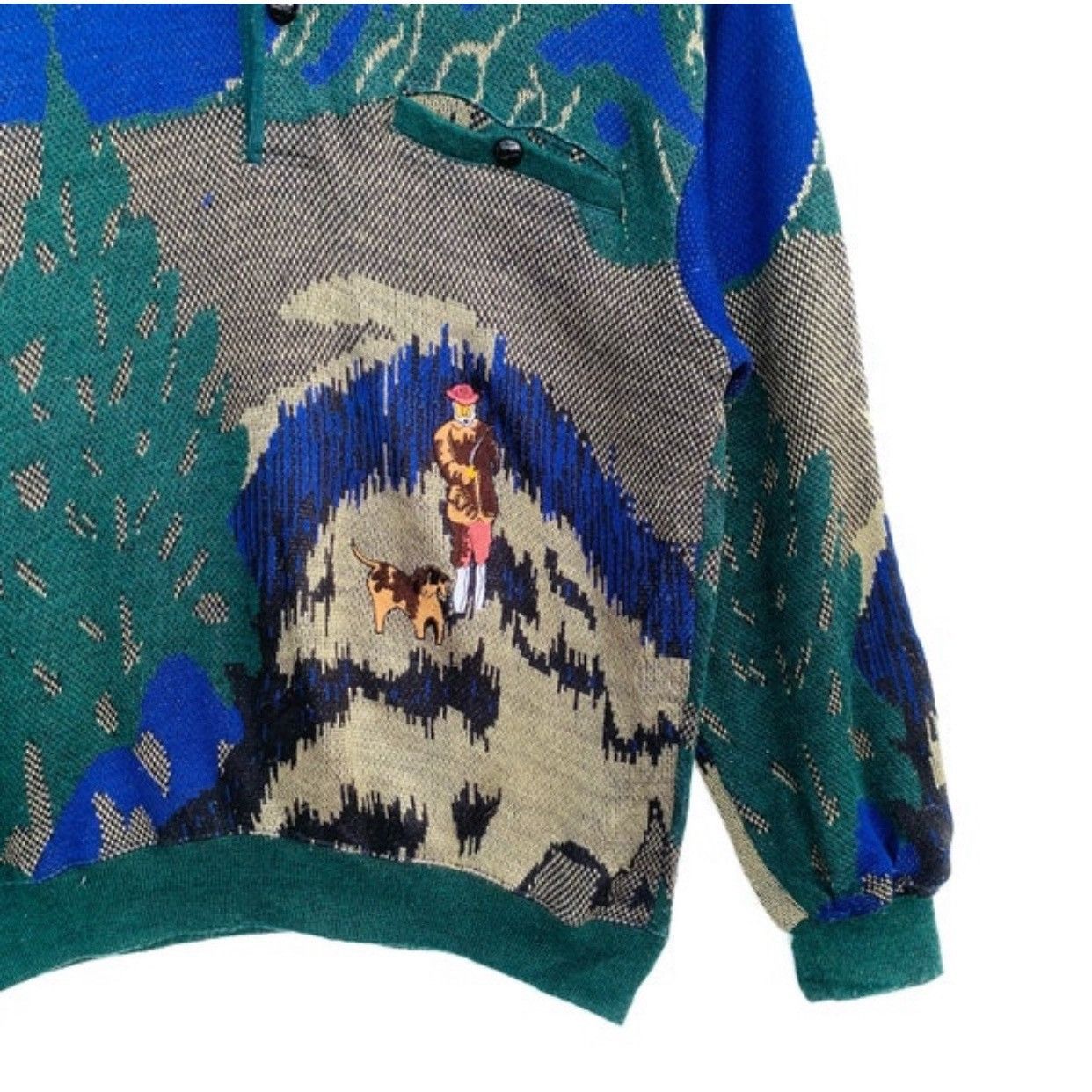 Aran Isles Knitwear Vintage Knit Wear Sweater Rare Design Size US M / EU 48-50 / 2 - 5 Thumbnail