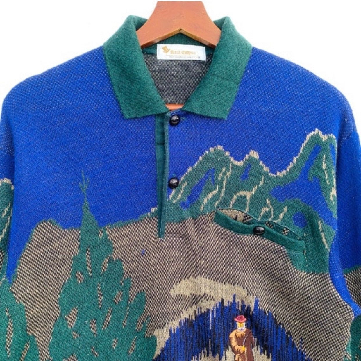 Aran Isles Knitwear Vintage Knit Wear Sweater Rare Design Size US M / EU 48-50 / 2 - 4 Thumbnail