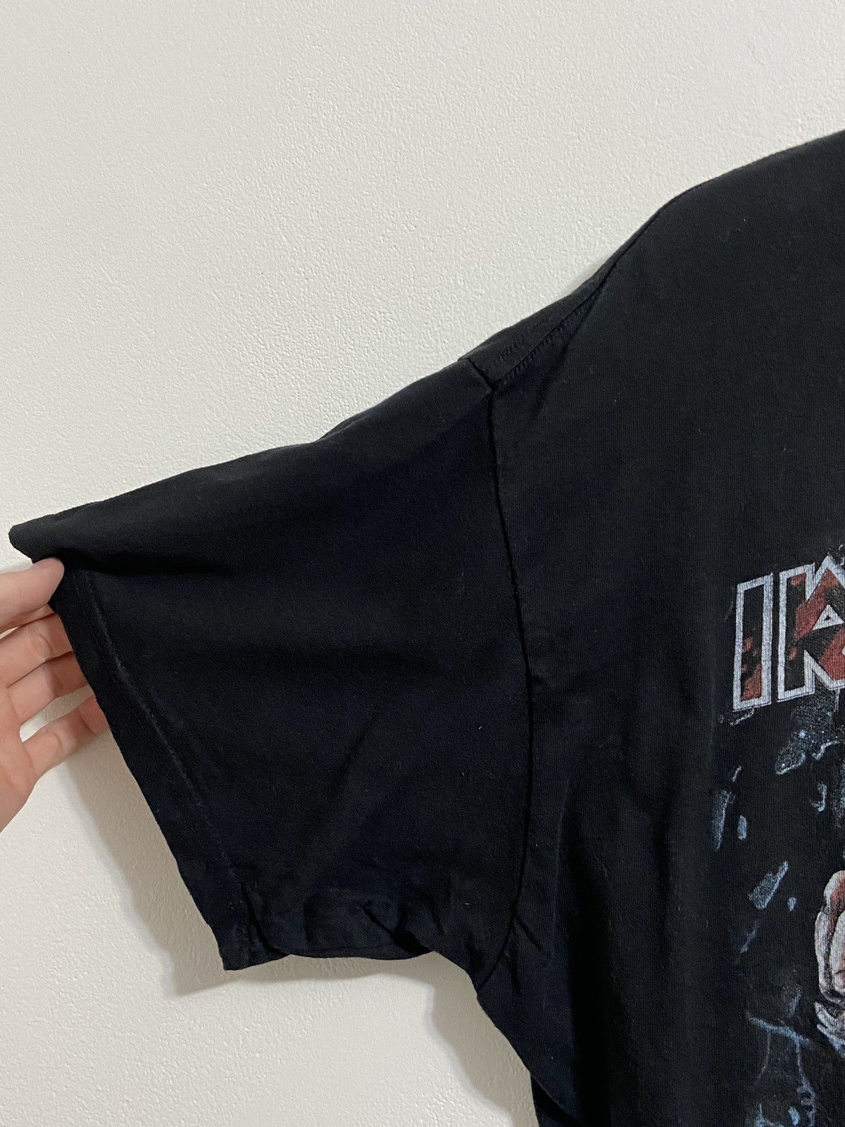 Iron Maiden × Japanese Brand × Vintage Vintage Black T-Shirt Tee Iron Maiden The Final Frontier Size US XXL / EU 58 / 5 - 6 Thumbnail