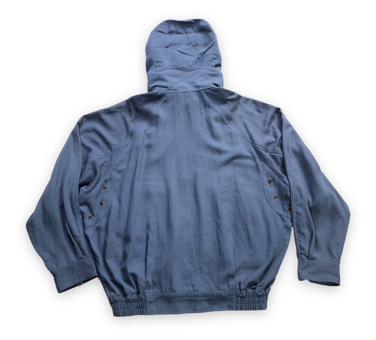 Christian Dior Monsieur × Vintage Vintage Christian Dior Monsieur Rayon Bomber Hooded Jacket Size US L / EU 52-54 / 3 - 2 Thumbnail