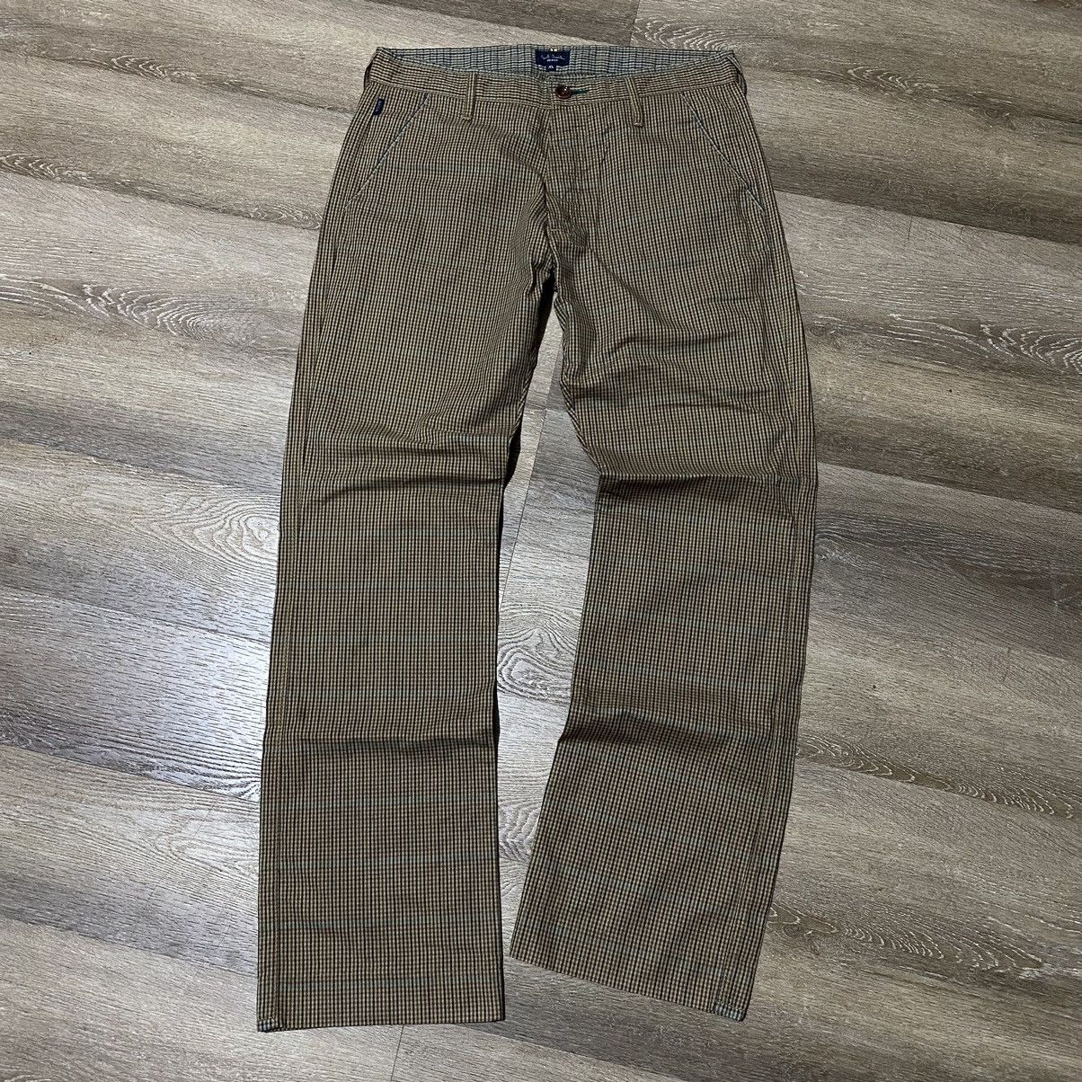 Paul Smith Plaid Cotton Pants