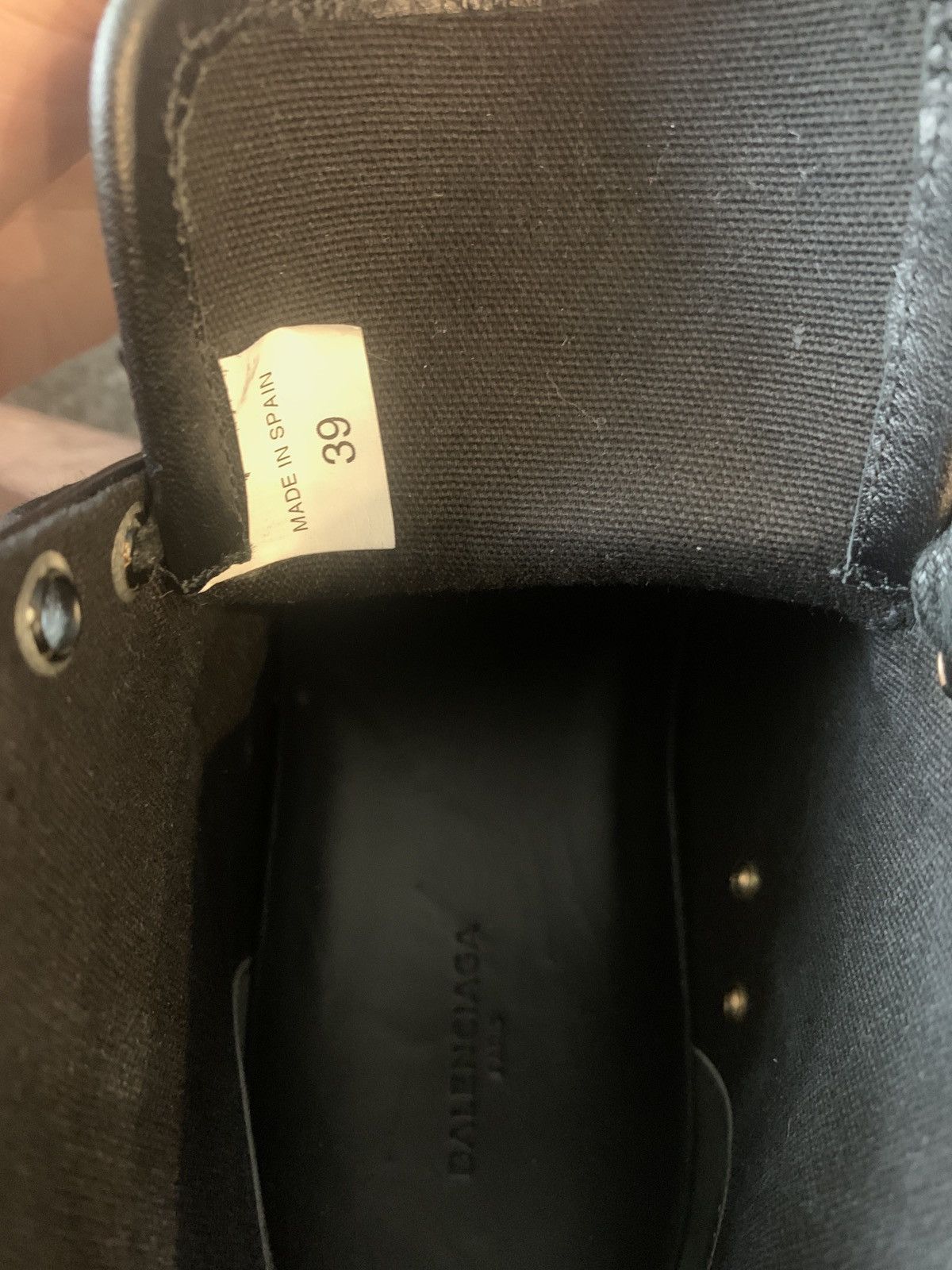 Balenciaga Balenciaga Sneaker Pelle S.Gomm Size US 7 / EU 40 - 12 Thumbnail
