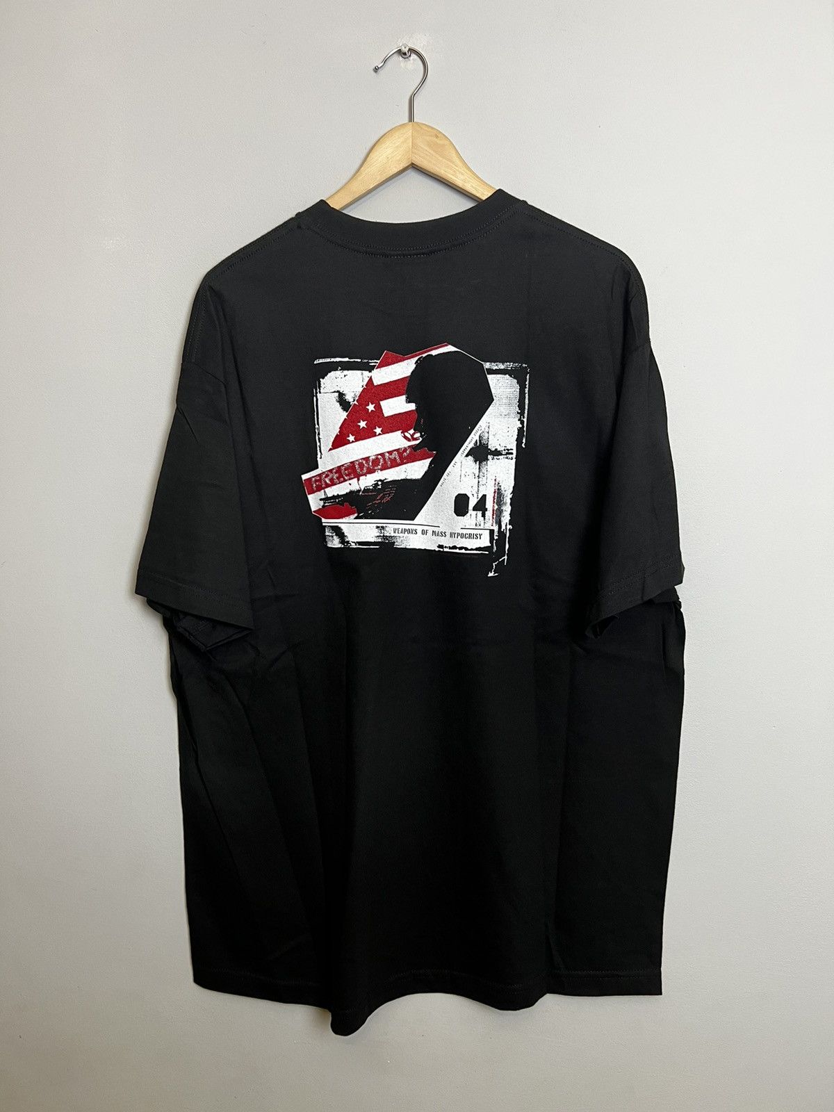 Band Tees Vintage Y2K 00s Anti Flag Weapons of Mass Hypocrisy T Shirt Size US XL / EU 56 / 4 - 2 Thumbnail