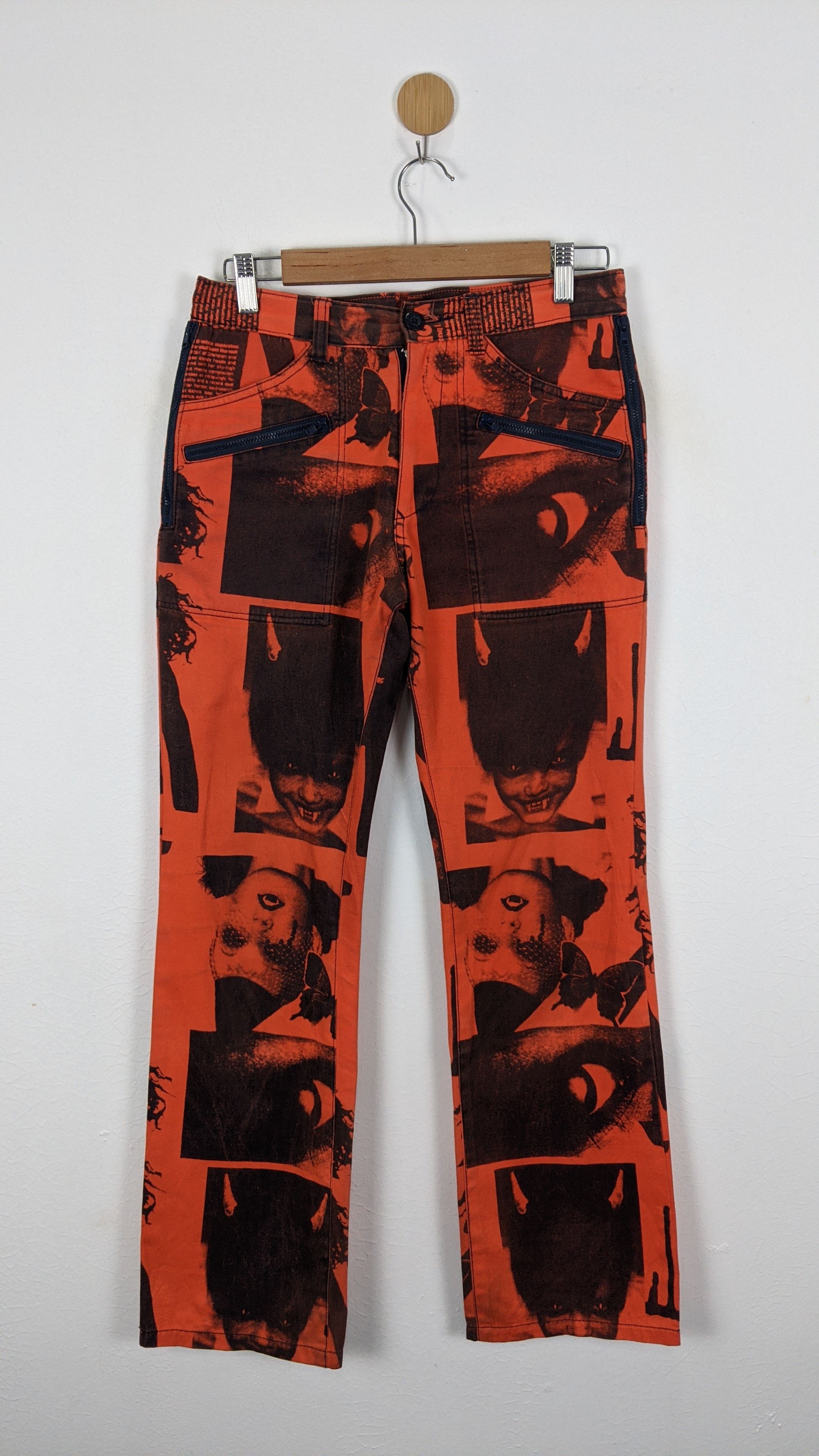 Japanese Brand Algonquins Punk Harajuku design pant Size US 30 / EU 46 - 1 Thumbnail