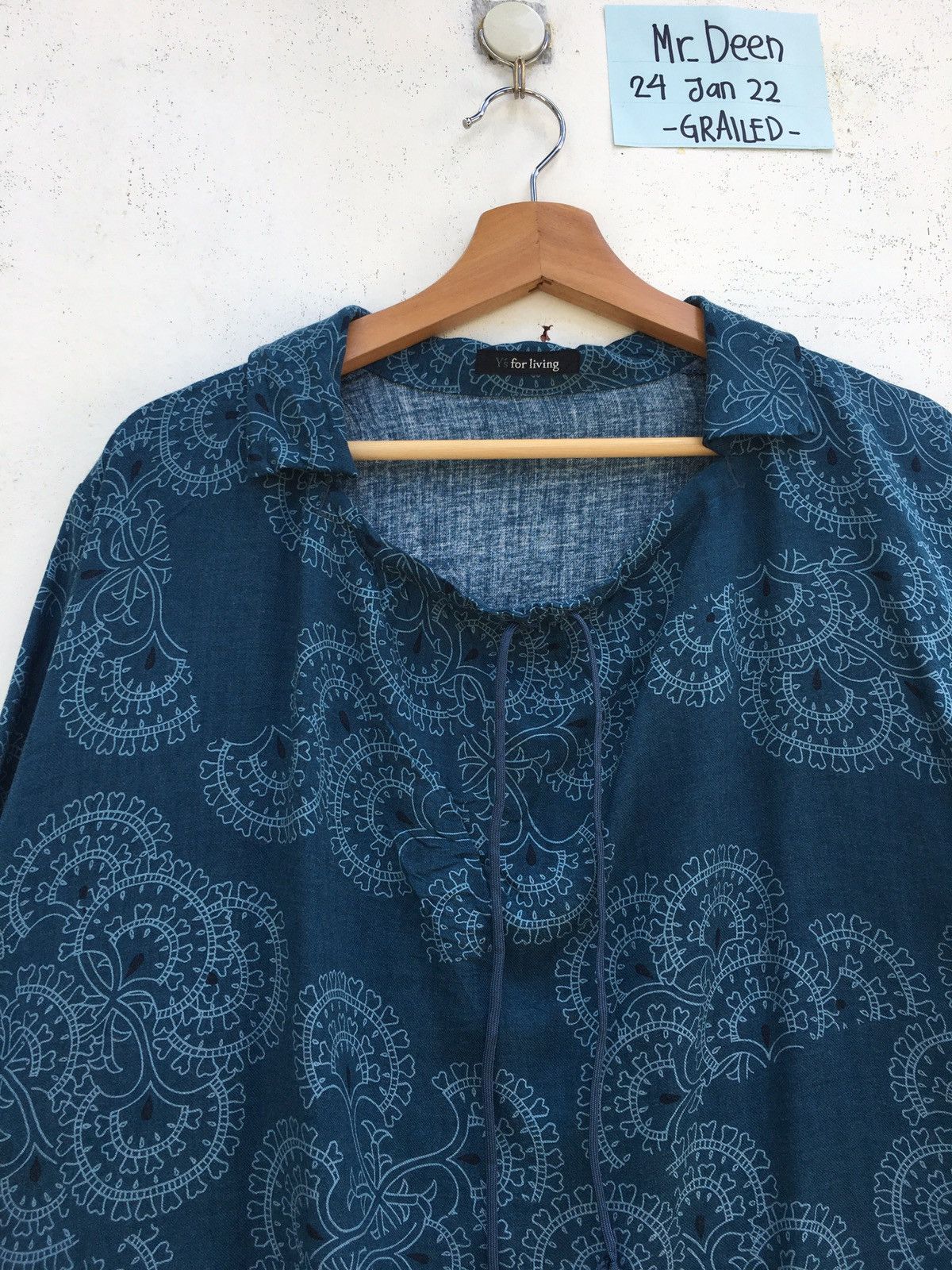 Y's × Yohji Yamamoto Rare Y’s for Living Yohji Yamamoto Shirt Size US M / EU 48-50 / 2 - 5 Thumbnail