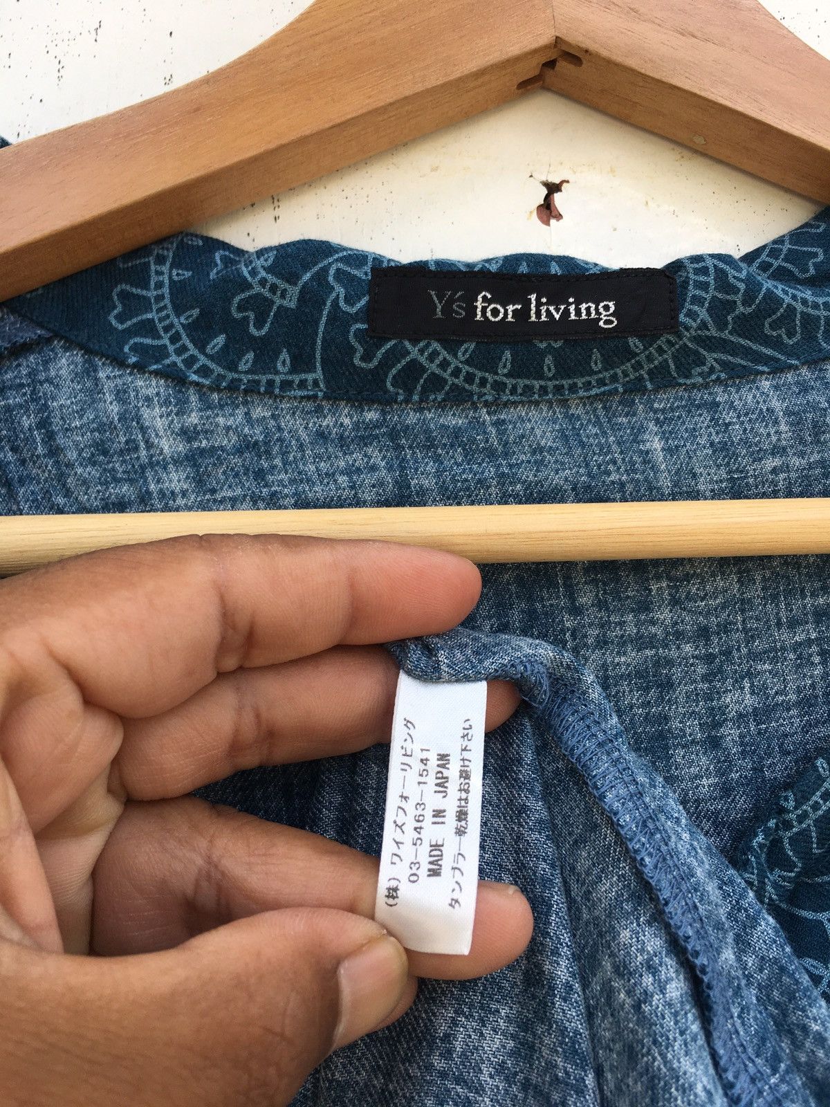Y's × Yohji Yamamoto Rare Y’s for Living Yohji Yamamoto Shirt Size US M / EU 48-50 / 2 - 9 Thumbnail