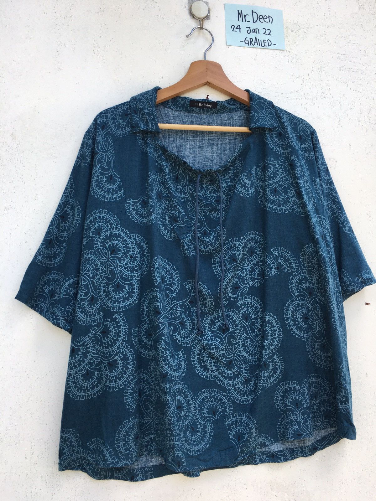 Y's × Yohji Yamamoto Rare Y’s for Living Yohji Yamamoto Shirt Size US M / EU 48-50 / 2 - 2 Thumbnail