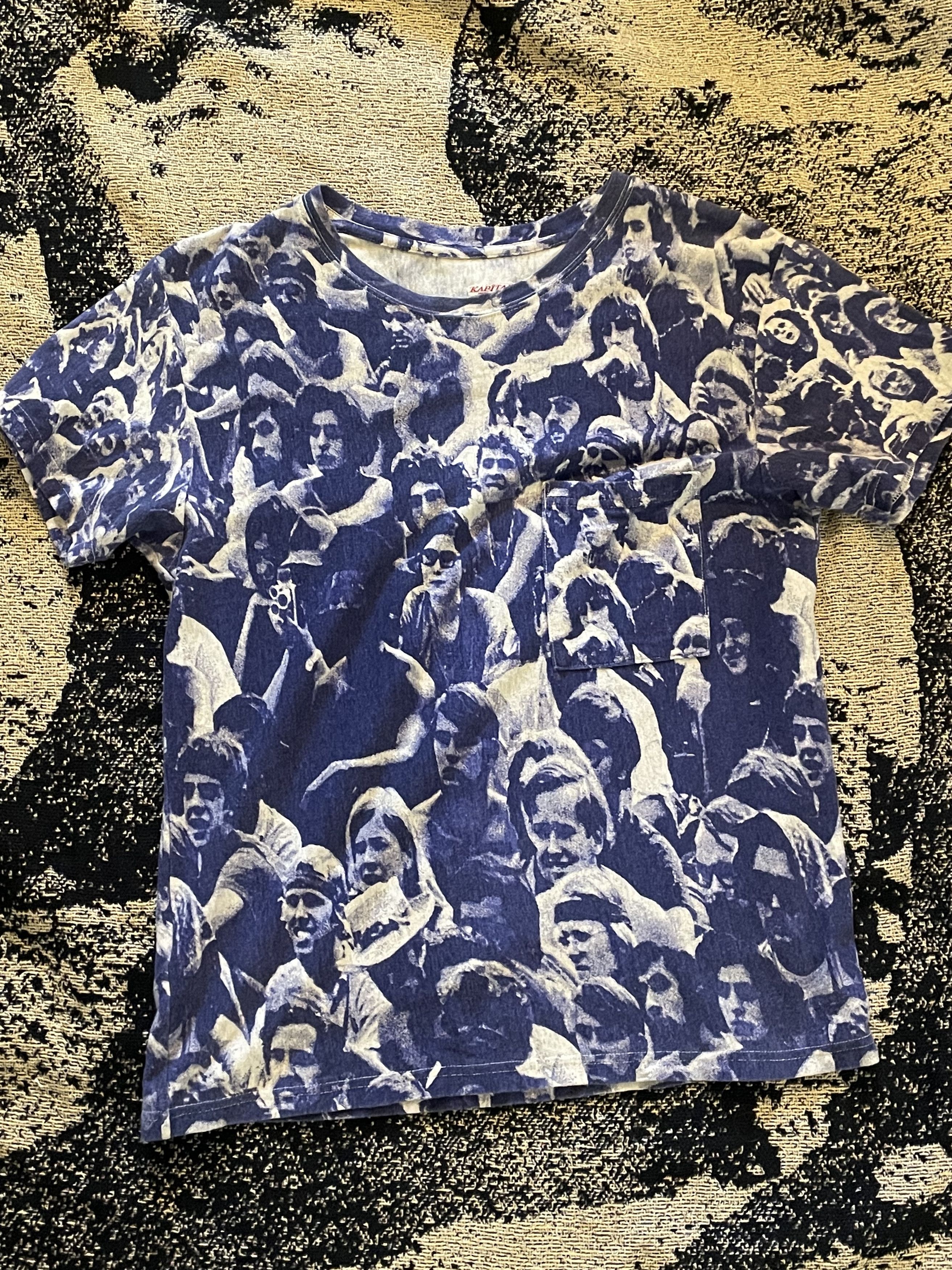 Kapital Woodstock All-Over-Print Tee