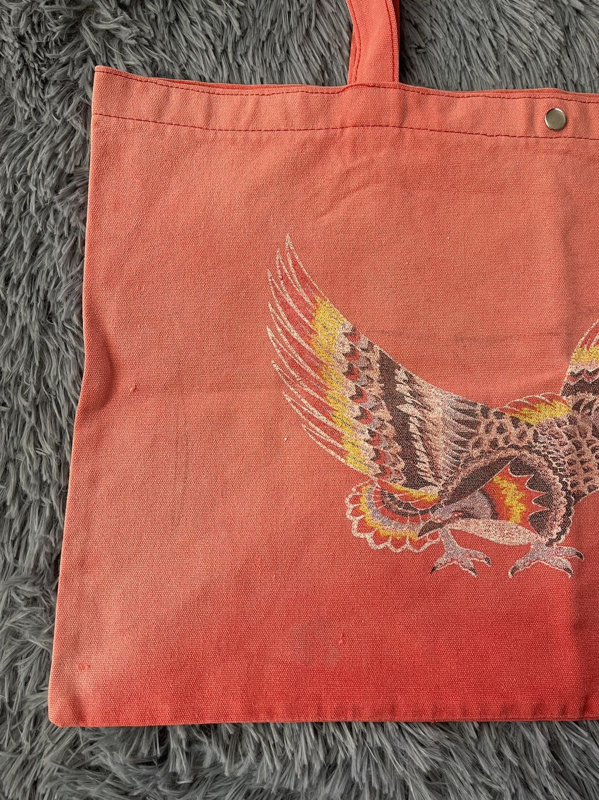 Japanese Brand × Kansai Yamamoto × Vintage Kansai Yamamoto vintage heavy canvas tote bag Mede in Japan Size ONE SIZE - 5 Thumbnail