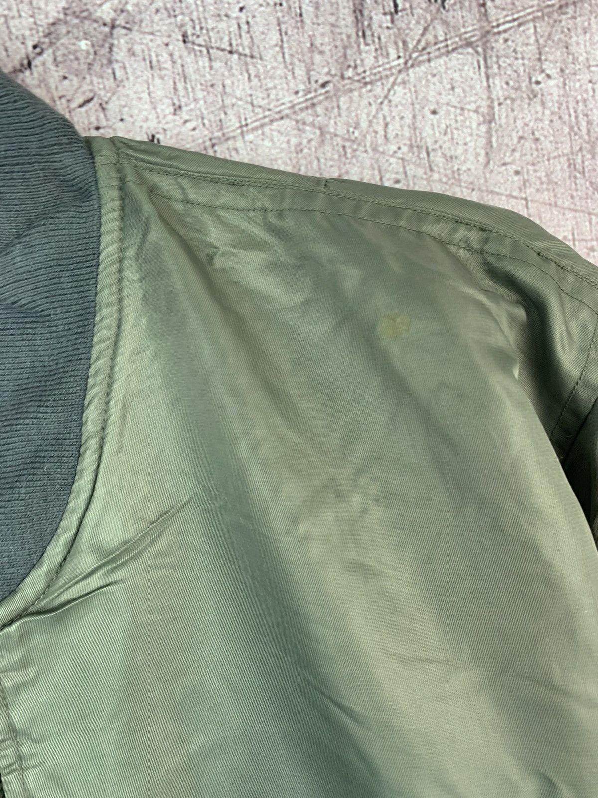 Vintage Vintage Bomber Jacket Reversible Military Flyers Nylon Size US L / EU 52-54 / 3 - 4 Thumbnail