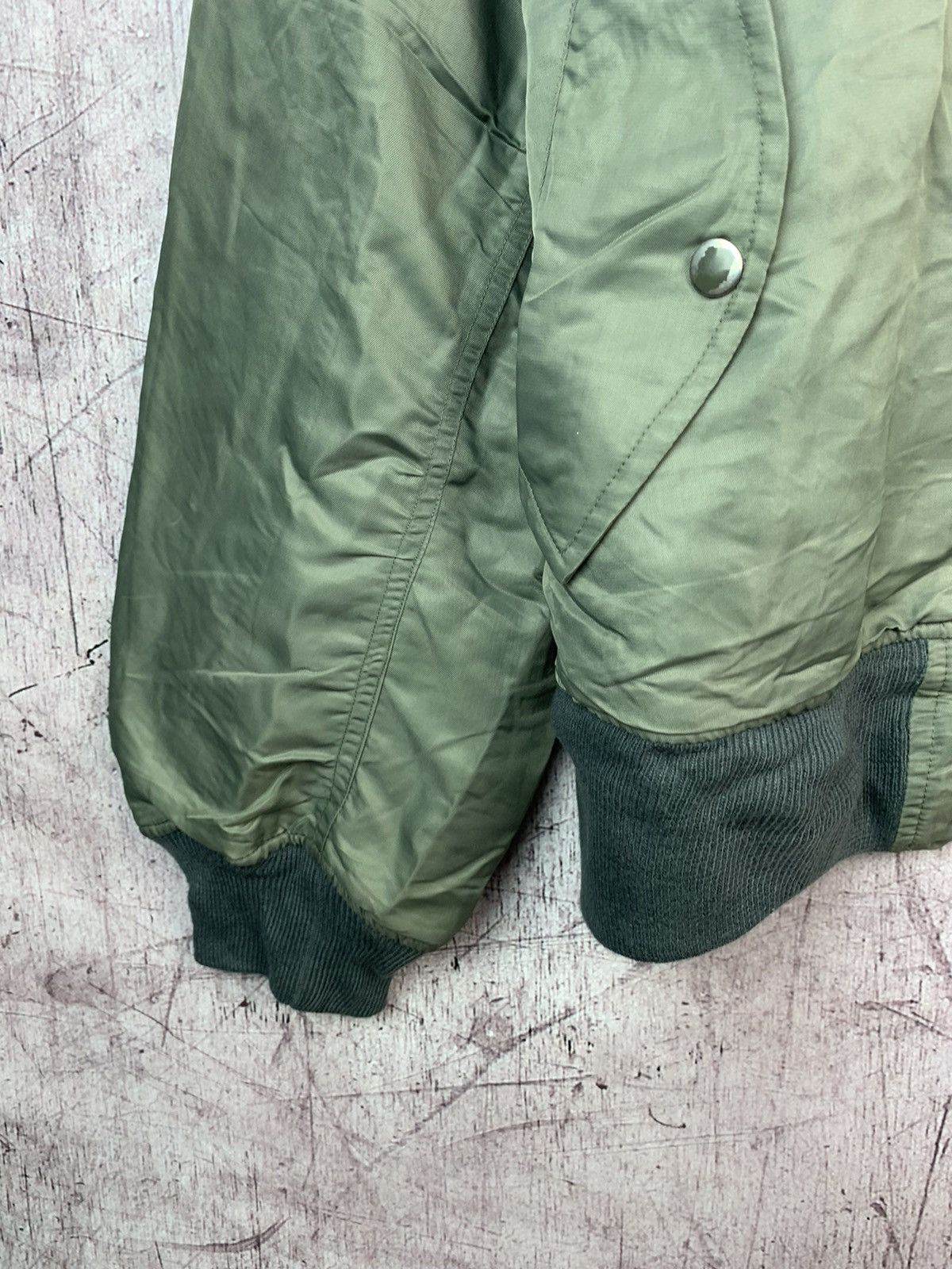 Vintage Vintage Bomber Jacket Reversible Military Flyers Nylon Size US L / EU 52-54 / 3 - 6 Thumbnail