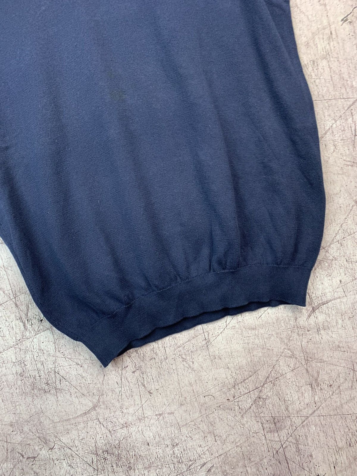 Lacoste × Vintage Lacoste Vintage Mens Cotton Knit Vest Sweater Jumper Size US L / EU 52-54 / 3 - 6 Thumbnail