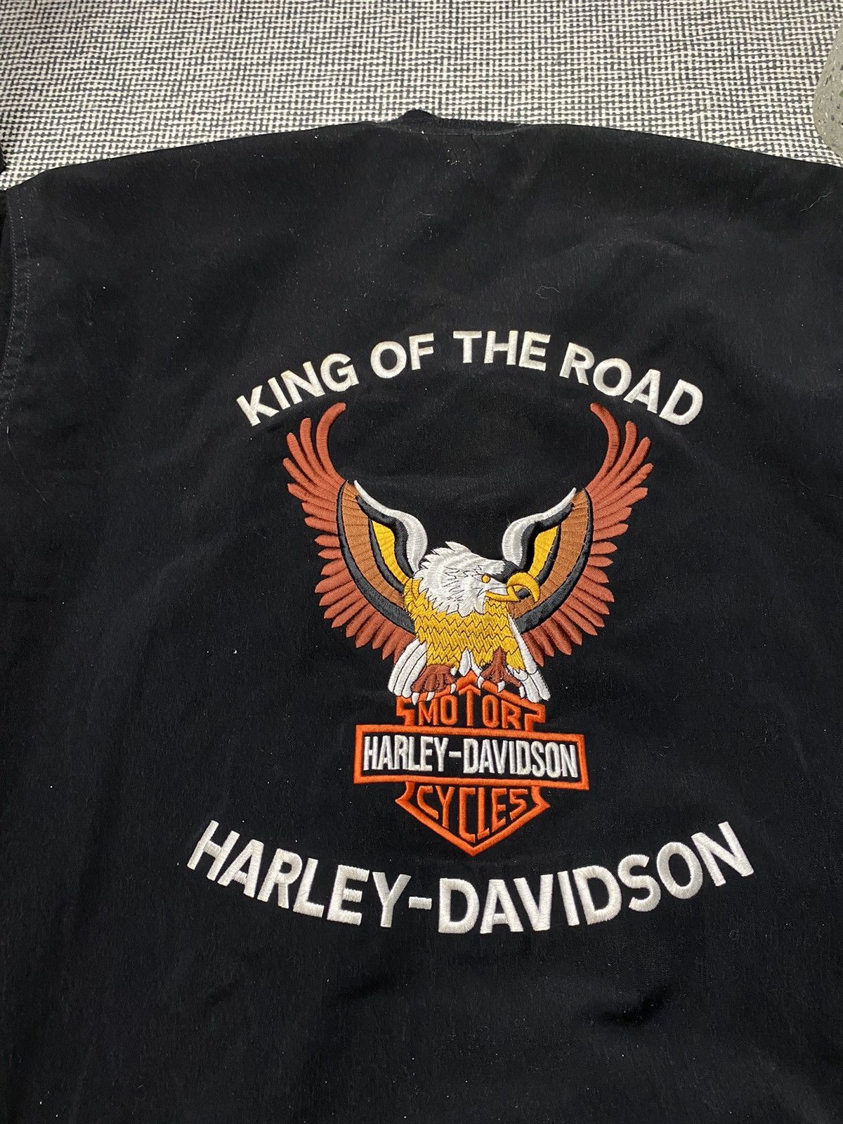 Harley Davidson × Vintage Harley Davidson jacket bombers vintage Size US L / EU 52-54 / 3 - 8 Thumbnail
