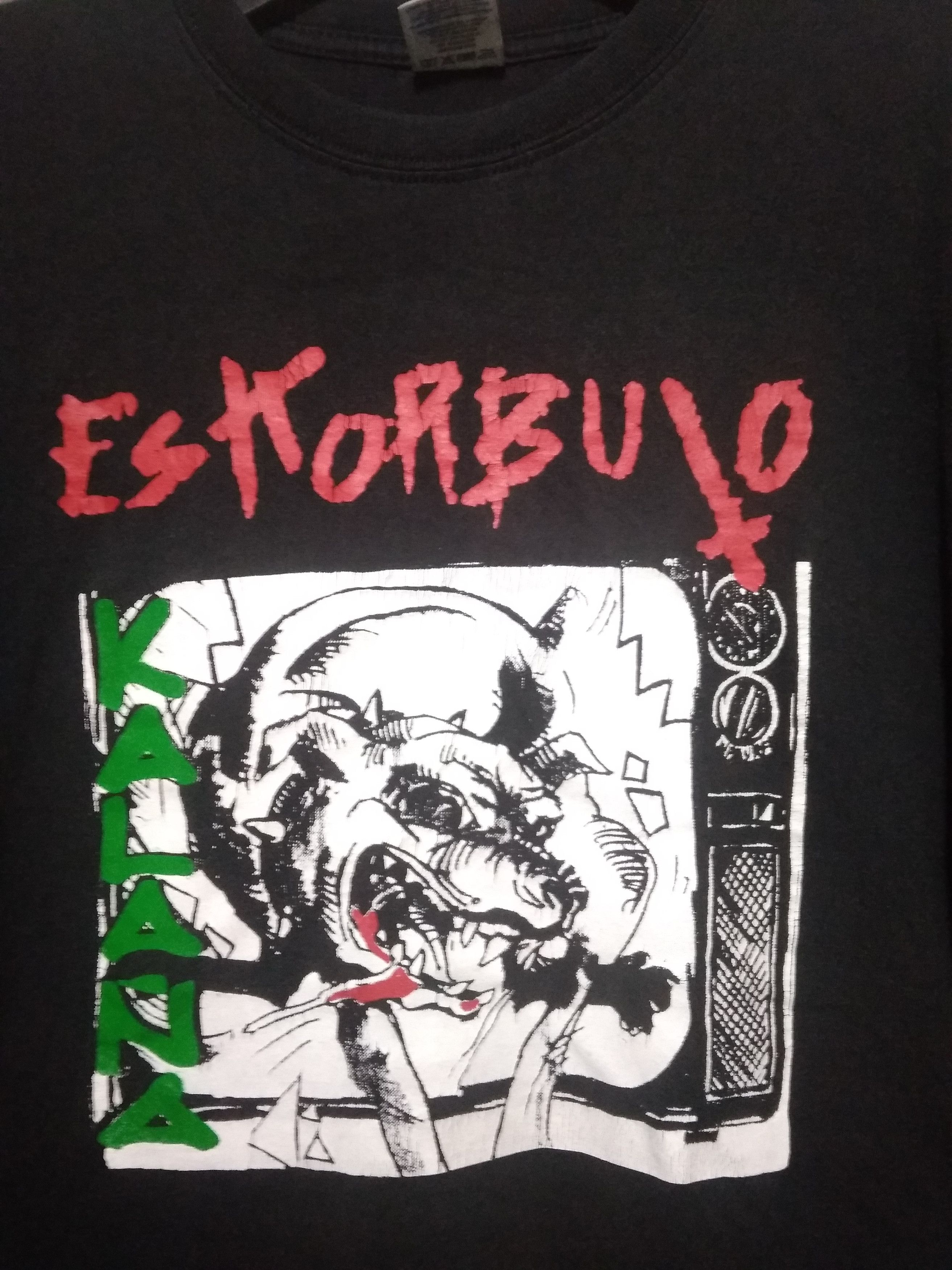 Band Tees Vintage ESKORBUTO Spanish hardcore punk Size US XL / EU 56 / 4 - 3 Thumbnail