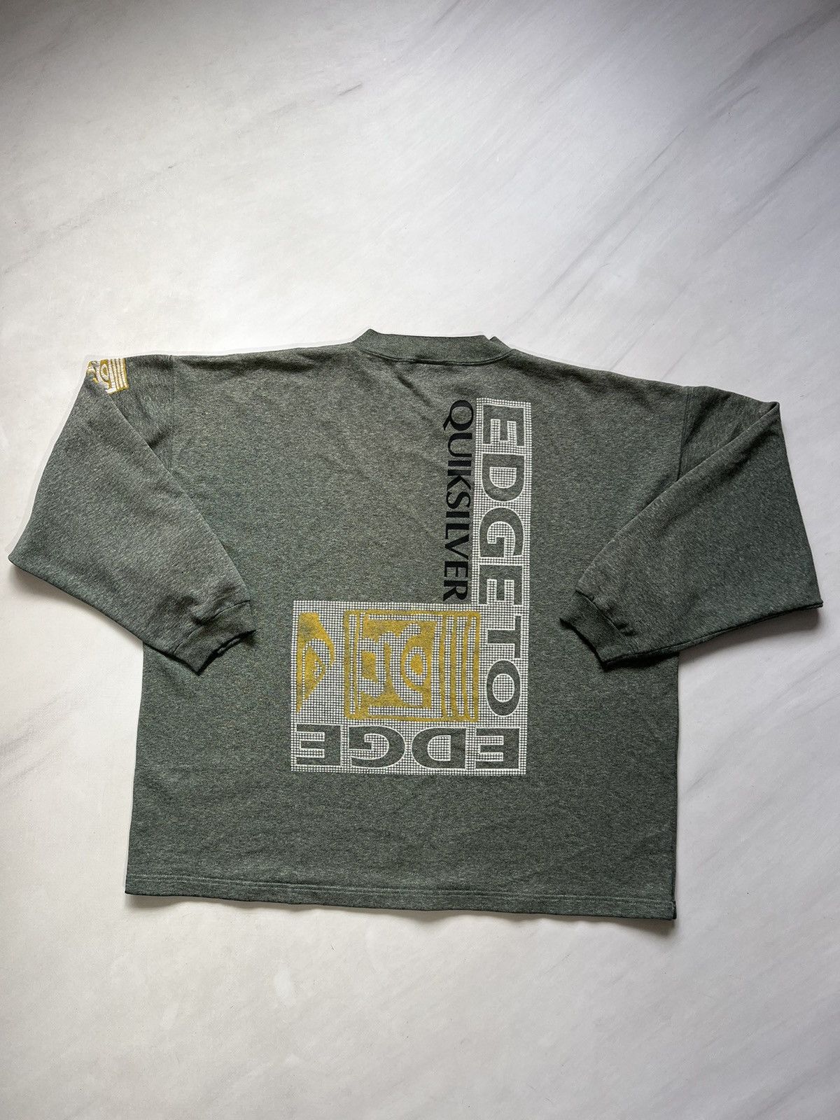 Quiksilver × Vintage Vintage Y2K Quiksilver Sweatshirt Size US XL / EU 56 / 4 - 12 Thumbnail