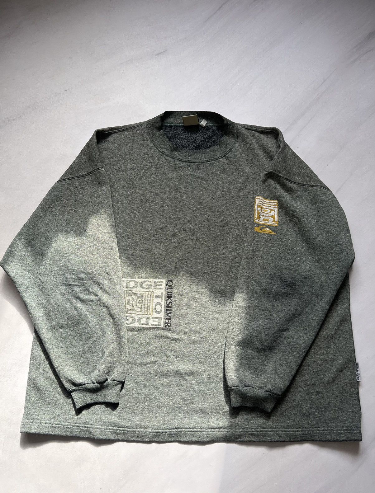 Quiksilver × Vintage Vintage Y2K Quiksilver Sweatshirt Size US XL / EU 56 / 4 - 3 Thumbnail