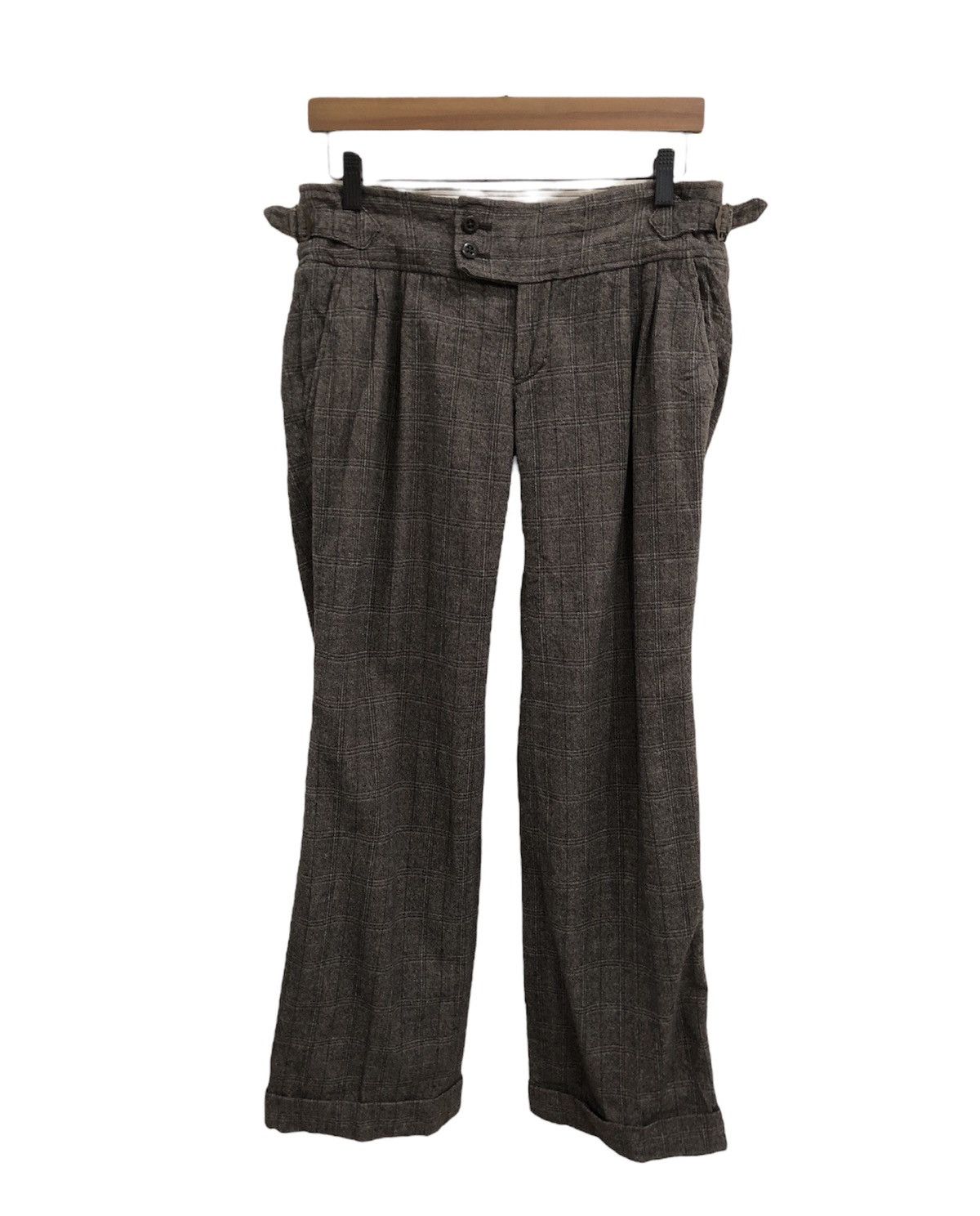 United Arrows United Arrows Plaid Tartan Wool Pant Size 30" / US 8 / IT 44 - 1 Thumbnail