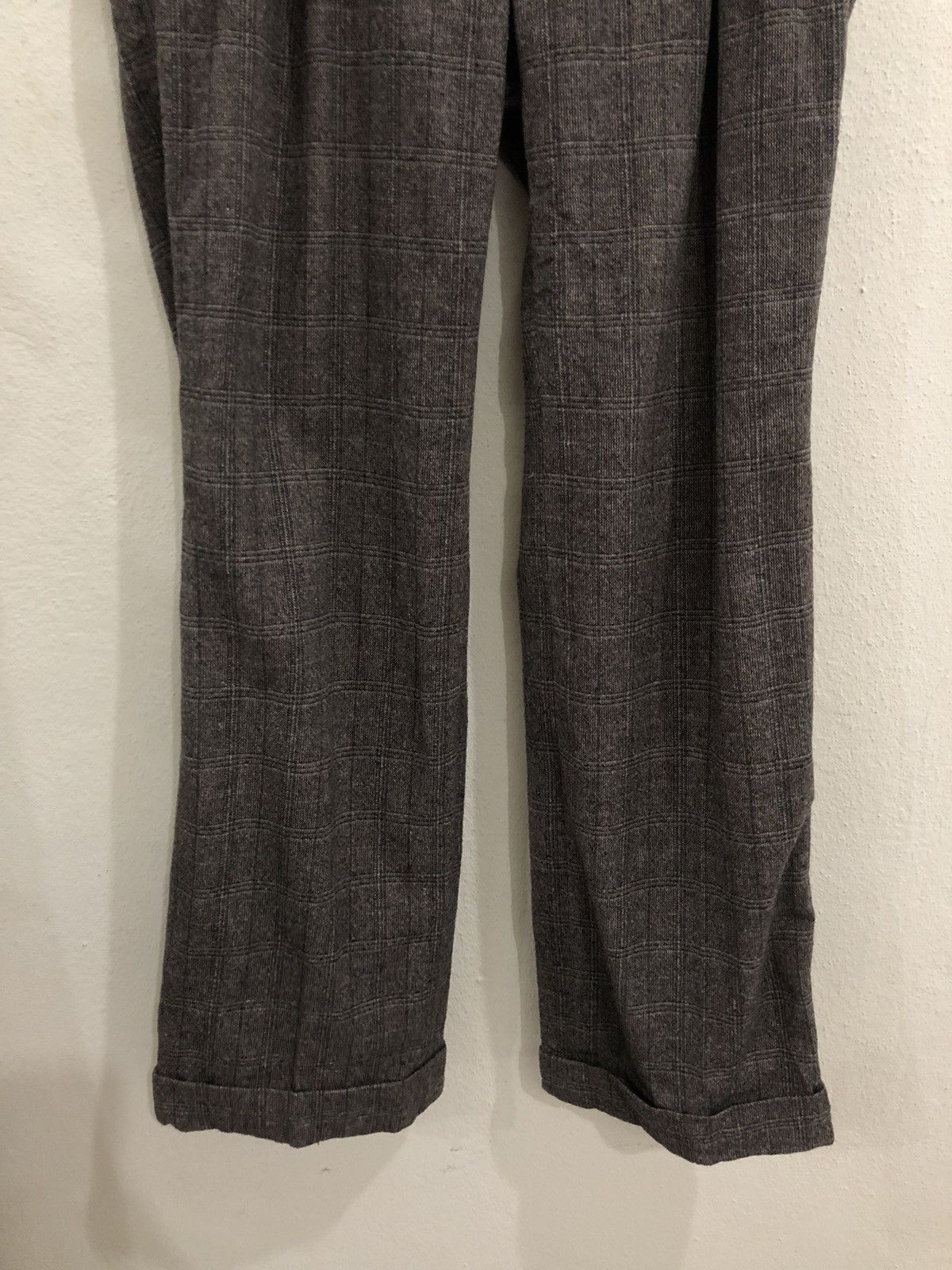 United Arrows United Arrows Plaid Tartan Wool Pant Size 30" / US 8 / IT 44 - 4 Thumbnail
